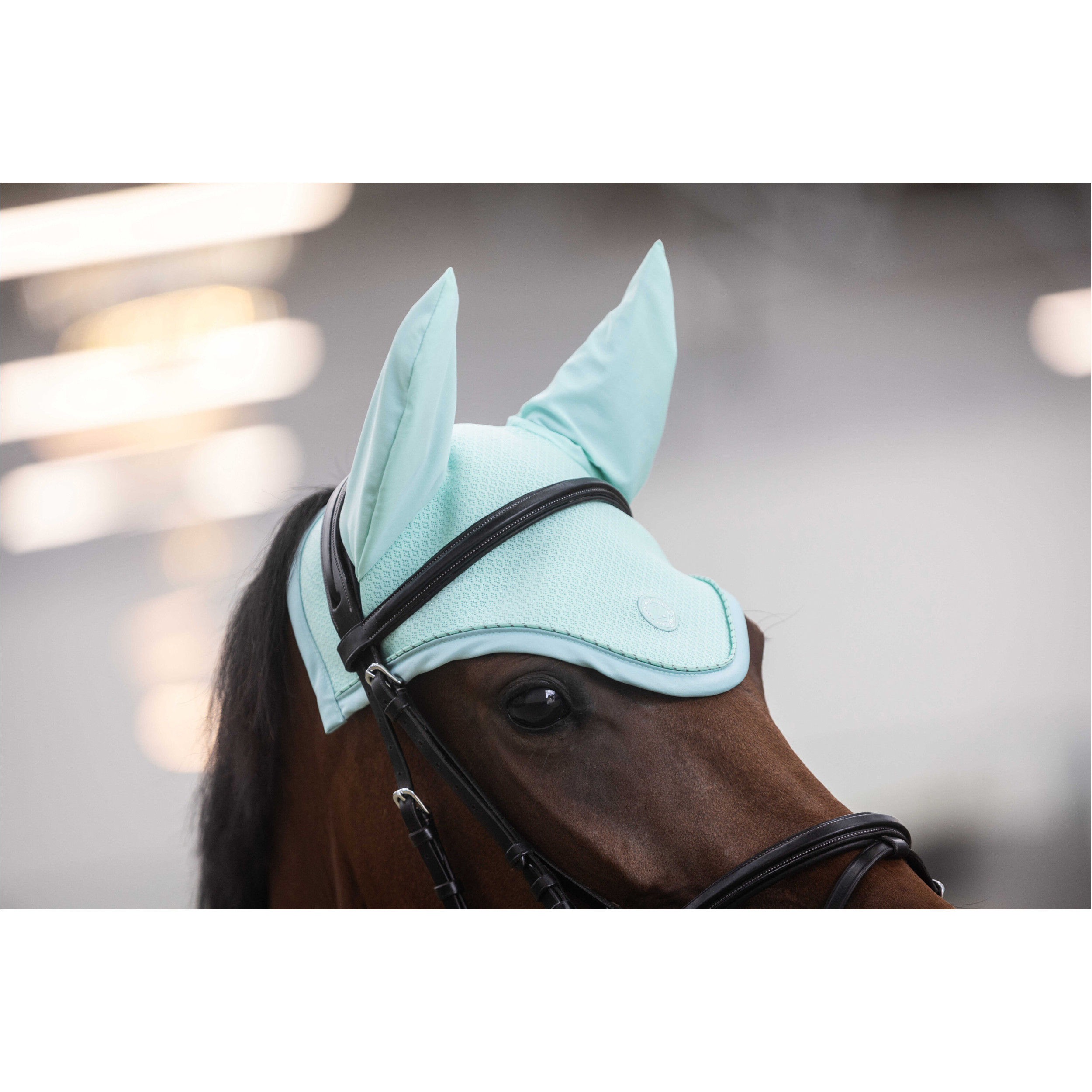 Fliegenhaube GLEAM mint Warmblut