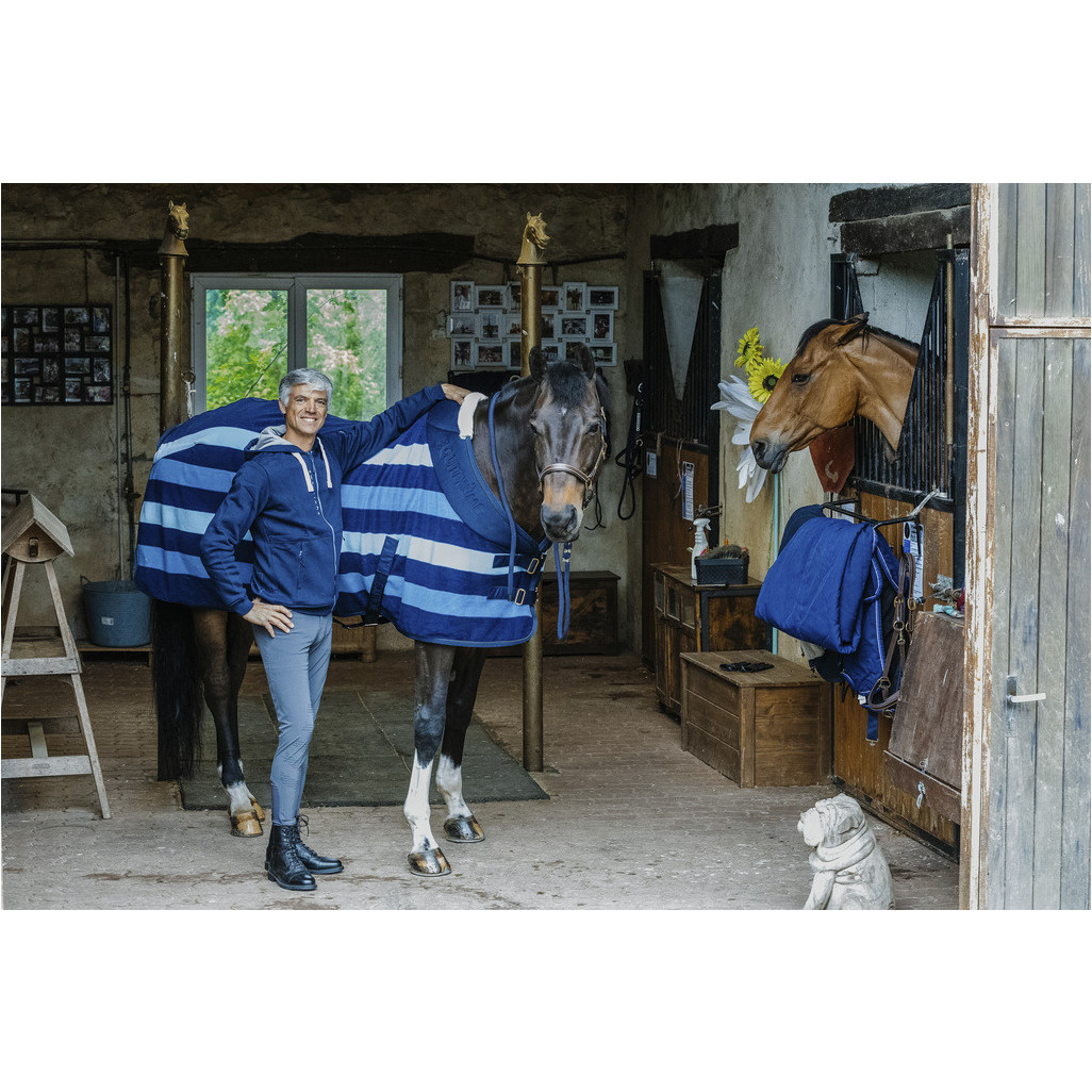 Abschwitzdecke Polarfleece CONFORTECH marineblau Abschwitzdecke Polarfleece CONFORTECH marineblau