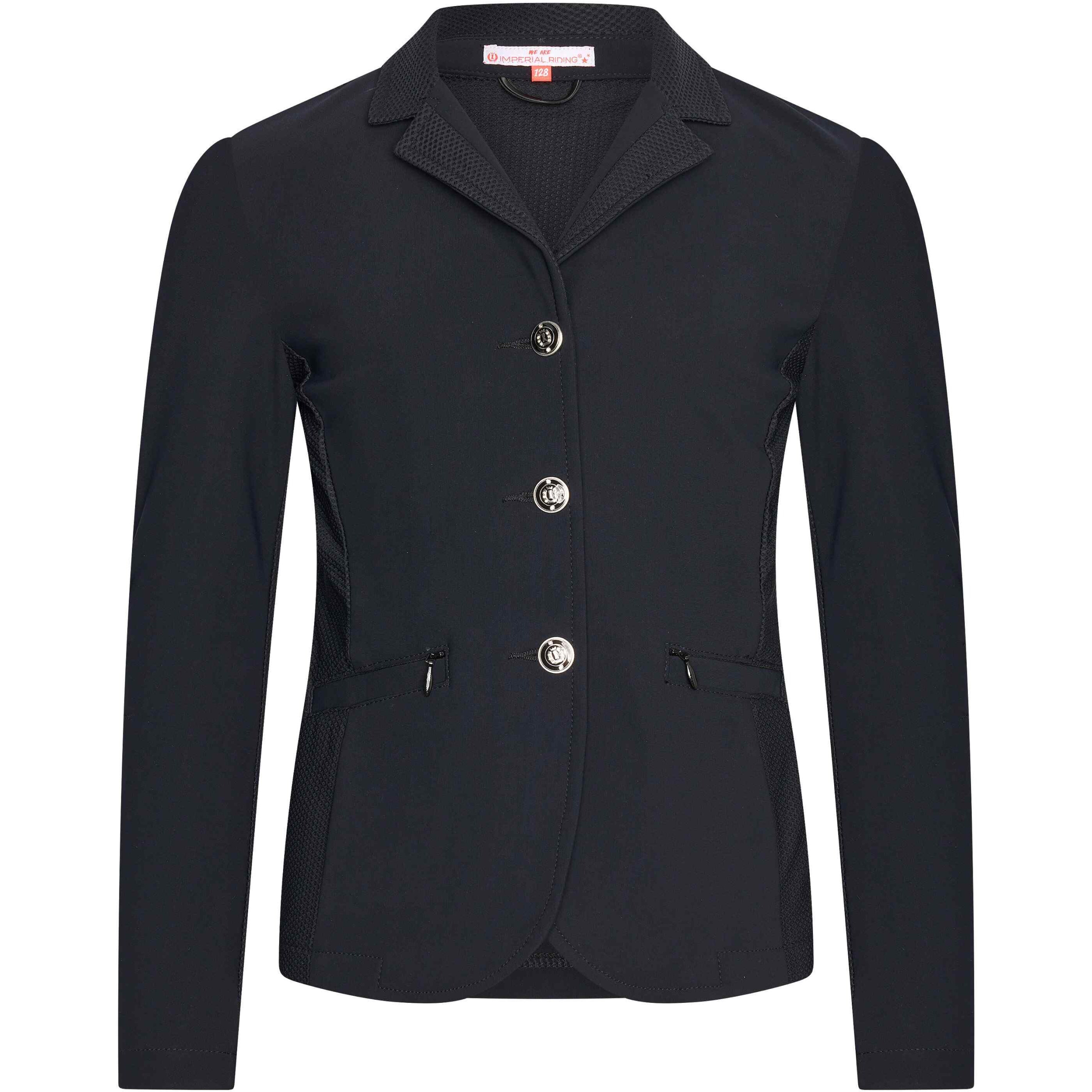 Kinder Turnierjacket IRHAir Mesh schwarz