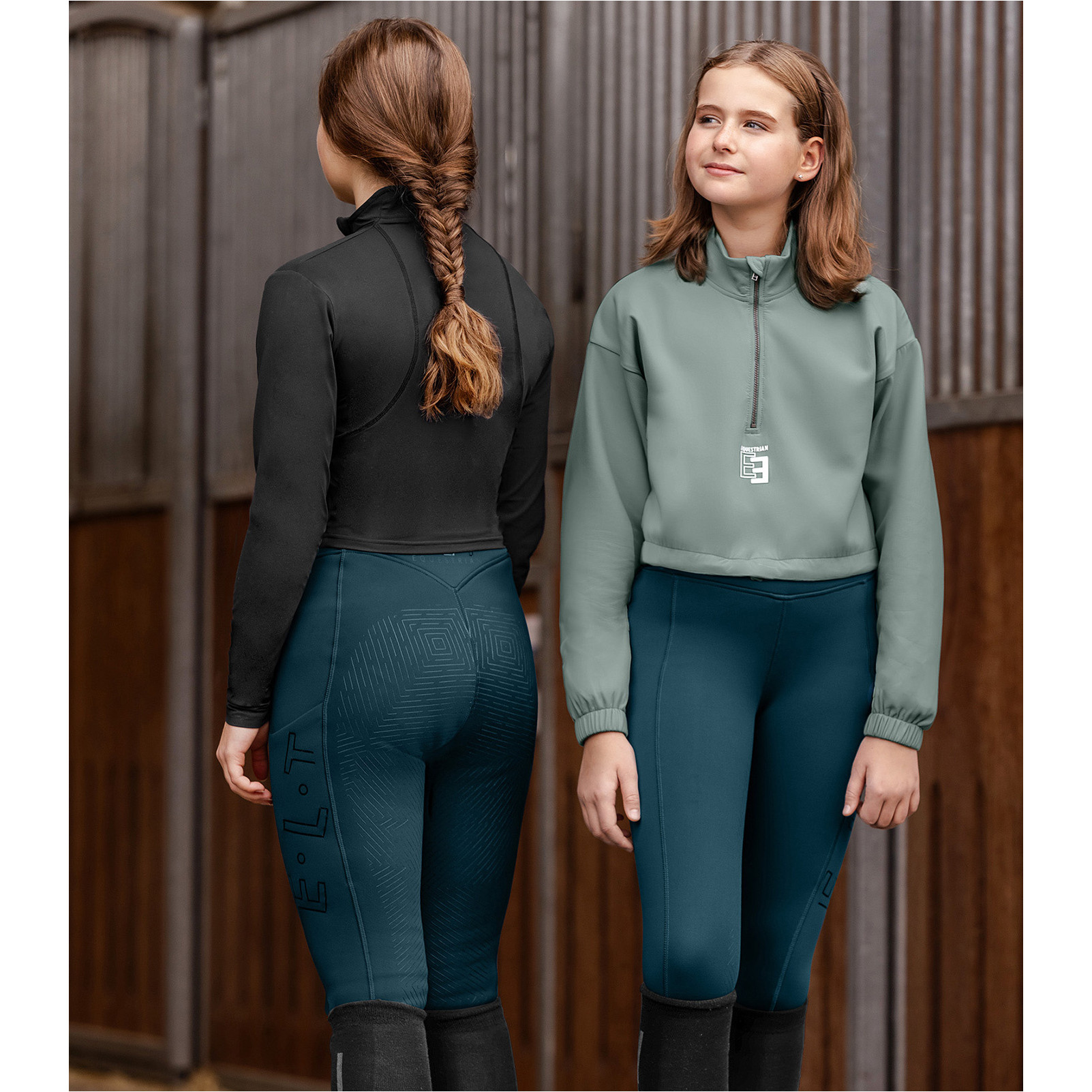 Teens Funktionssweater AMELIE silberblau