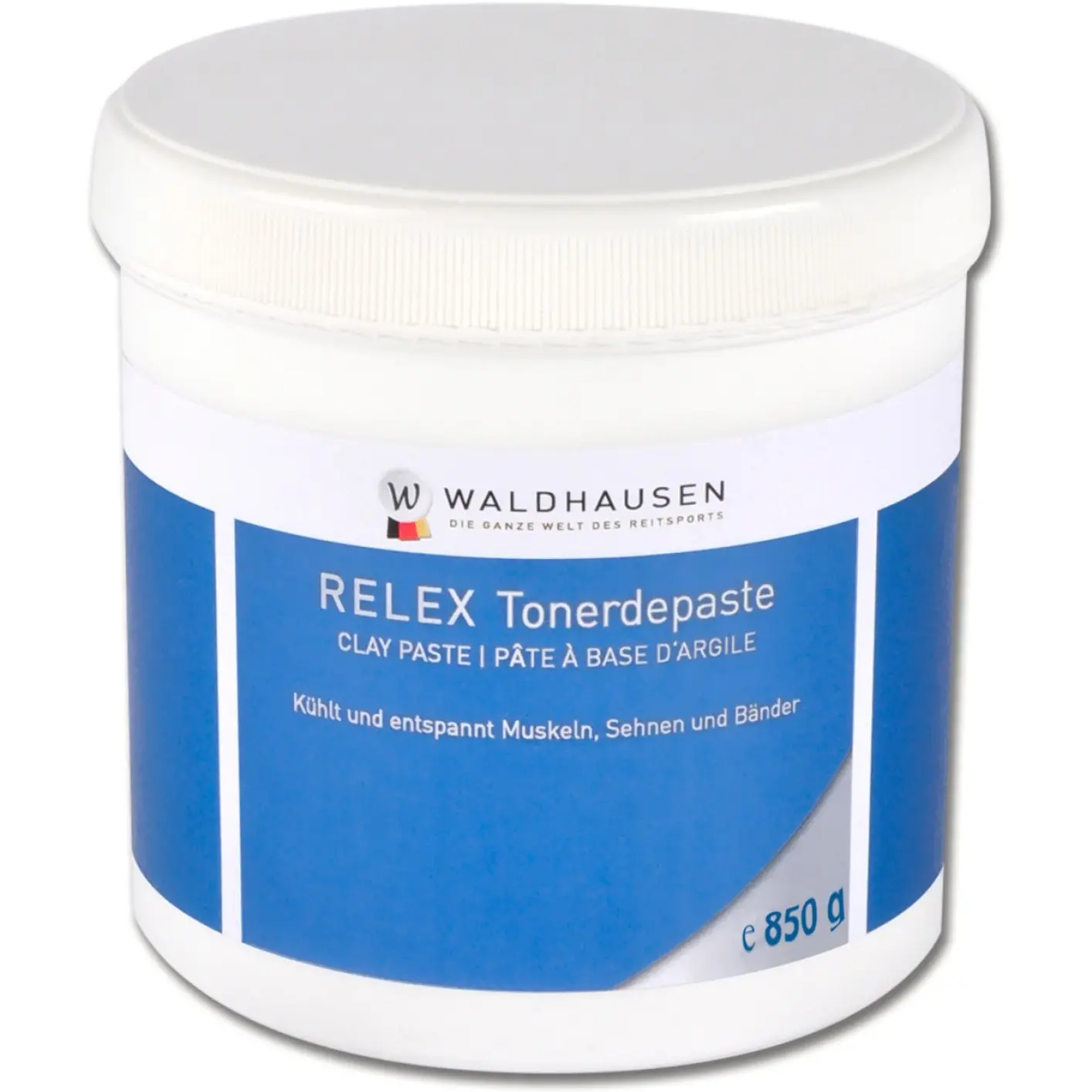 Tonerdepaste mit Kräutern RELEX grün 850g 