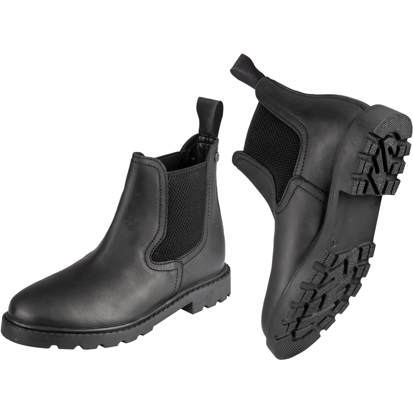 Damen Jodhpurstiefeletten TRADITION Echtleder schwarz