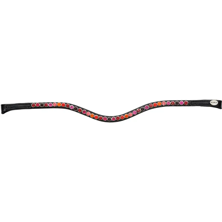 Stirnband SEASONS DREAMS schwarz/pink/rot