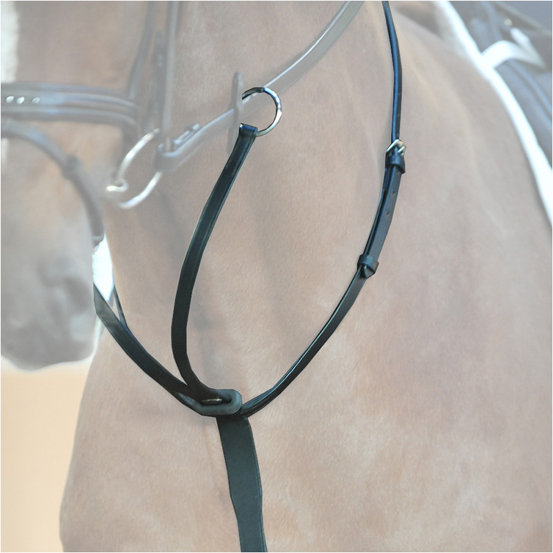 Martingal mit Stopper ECOLINE schwarz