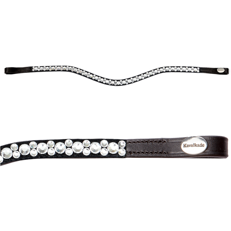 Stirnband SPARKLE schwarz/weiß