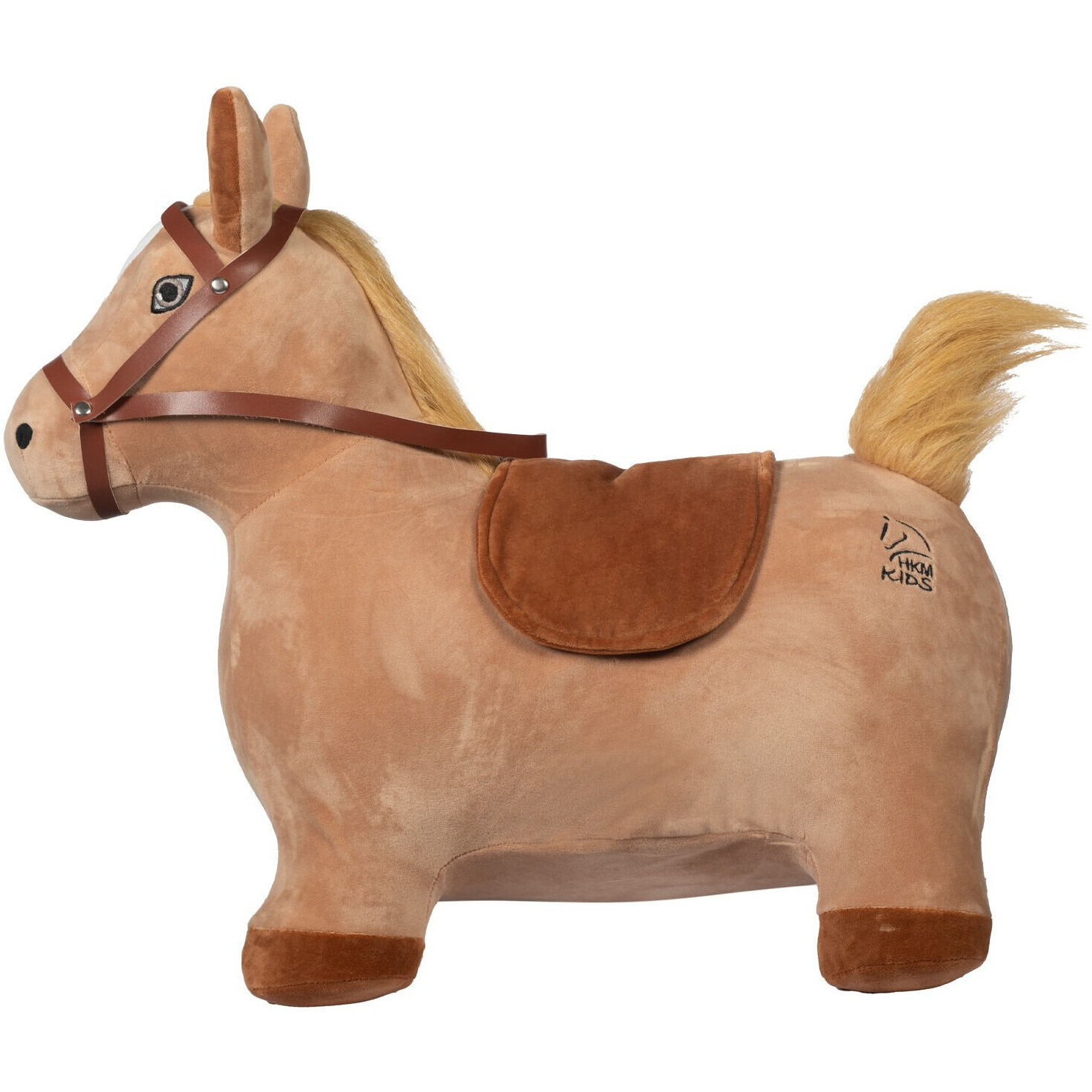 Hüpfpferd hellbraun