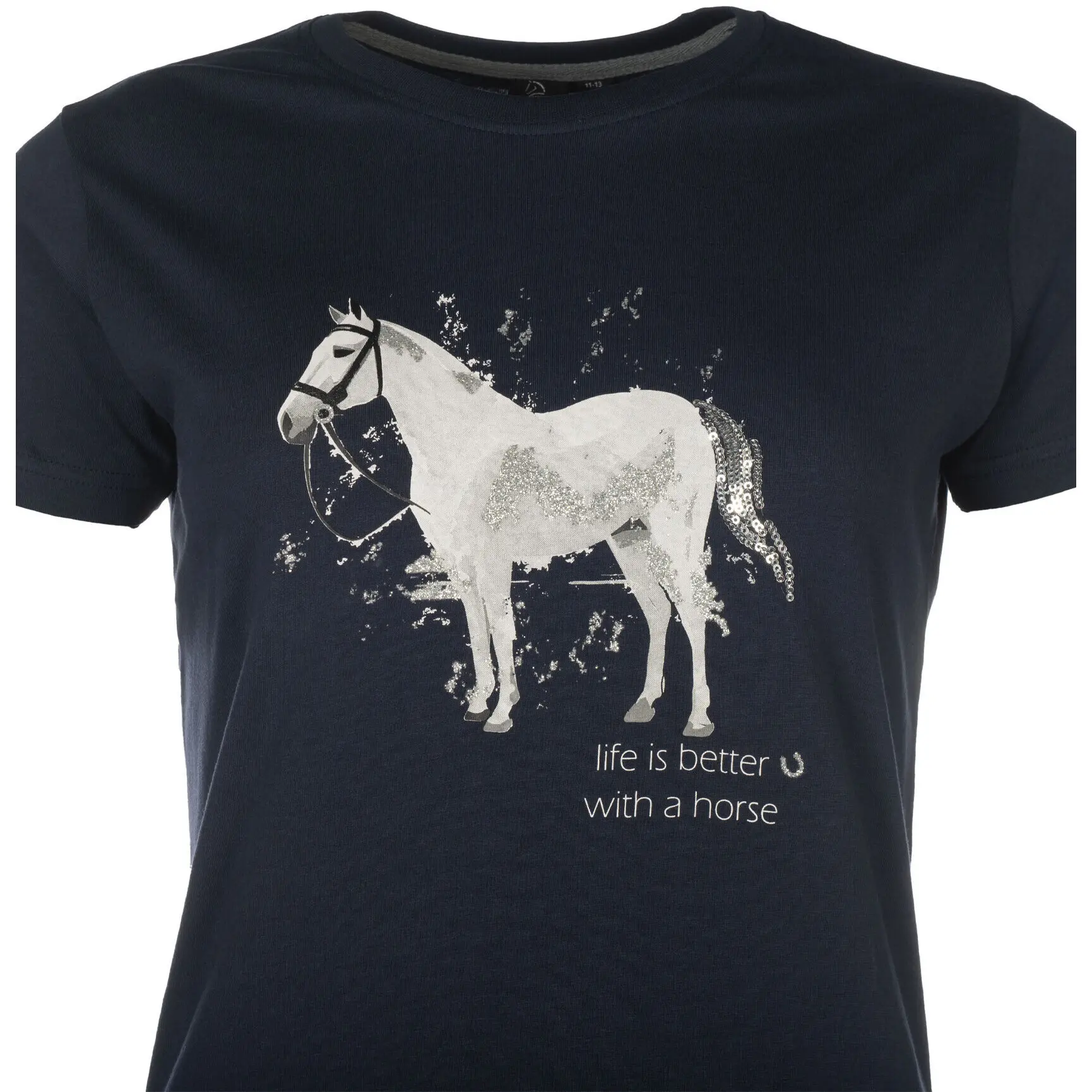 Kinder T-Shirt SPARKLE dunkelblau