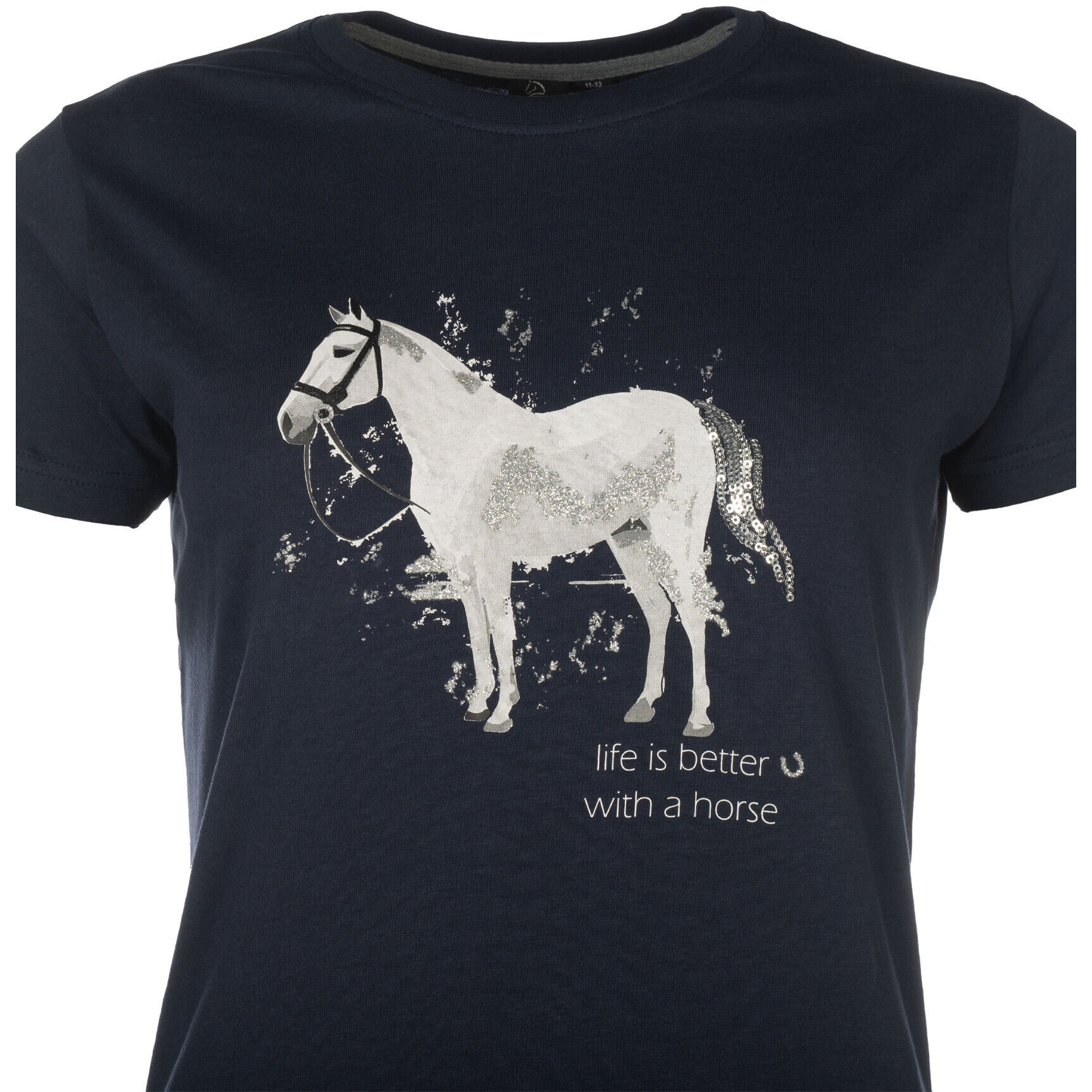 Kinder T-Shirt SPARKLE dunkelblau