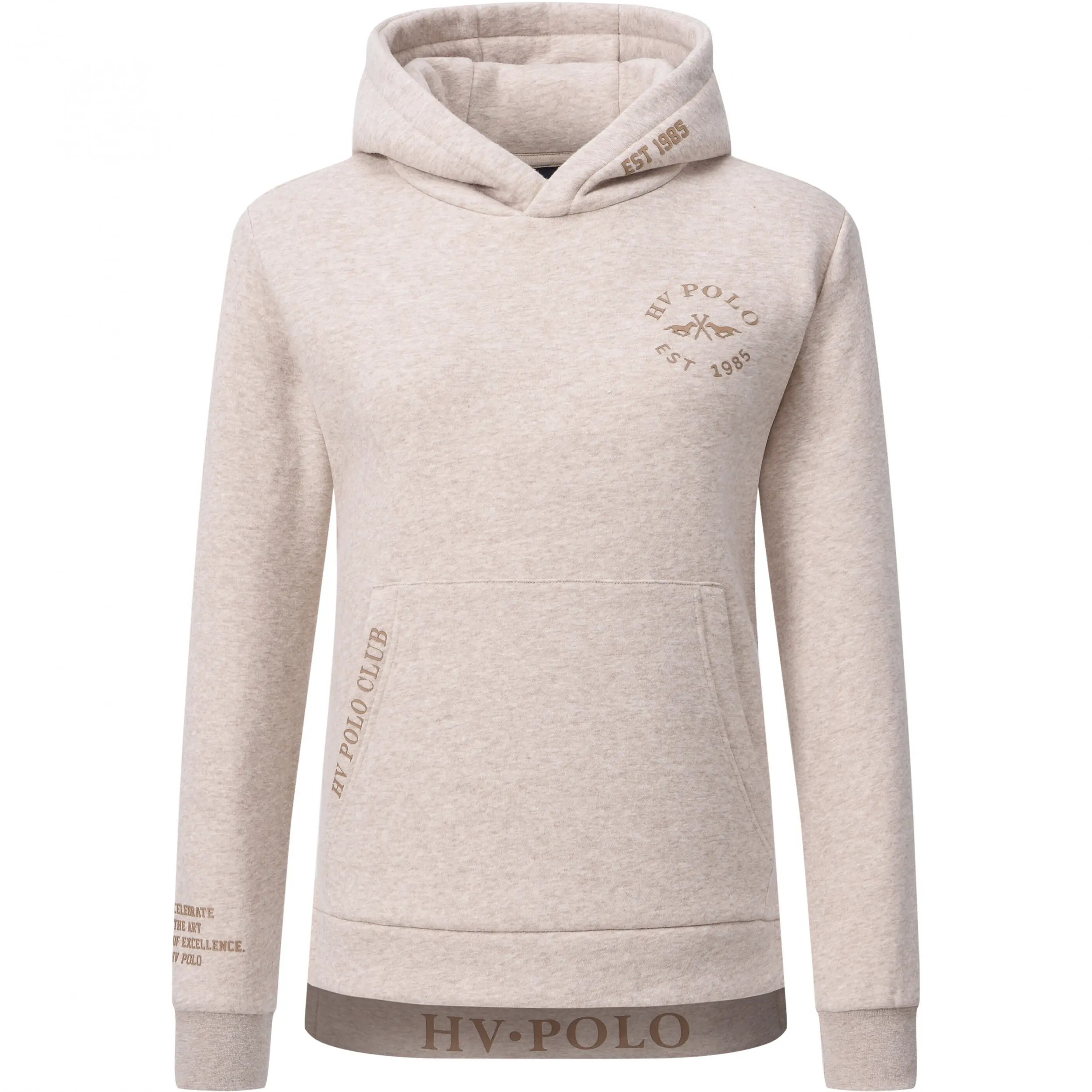 Damen Hoodie HVPBridget natural heather