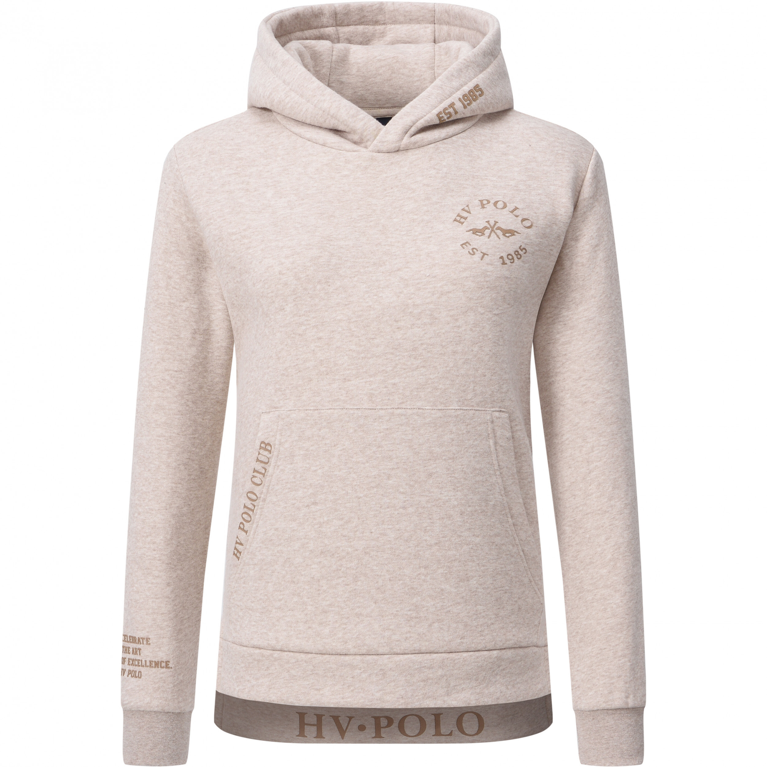 Damen Hoodie HVPBridget natural heather
