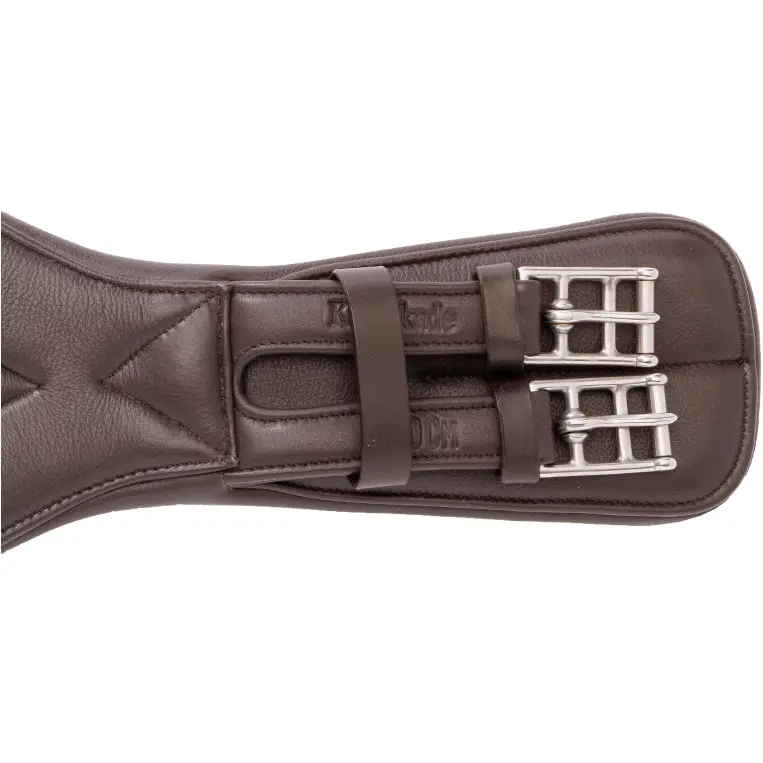 Lederkurzgurt ohne Elast COMFORT Softleder braun