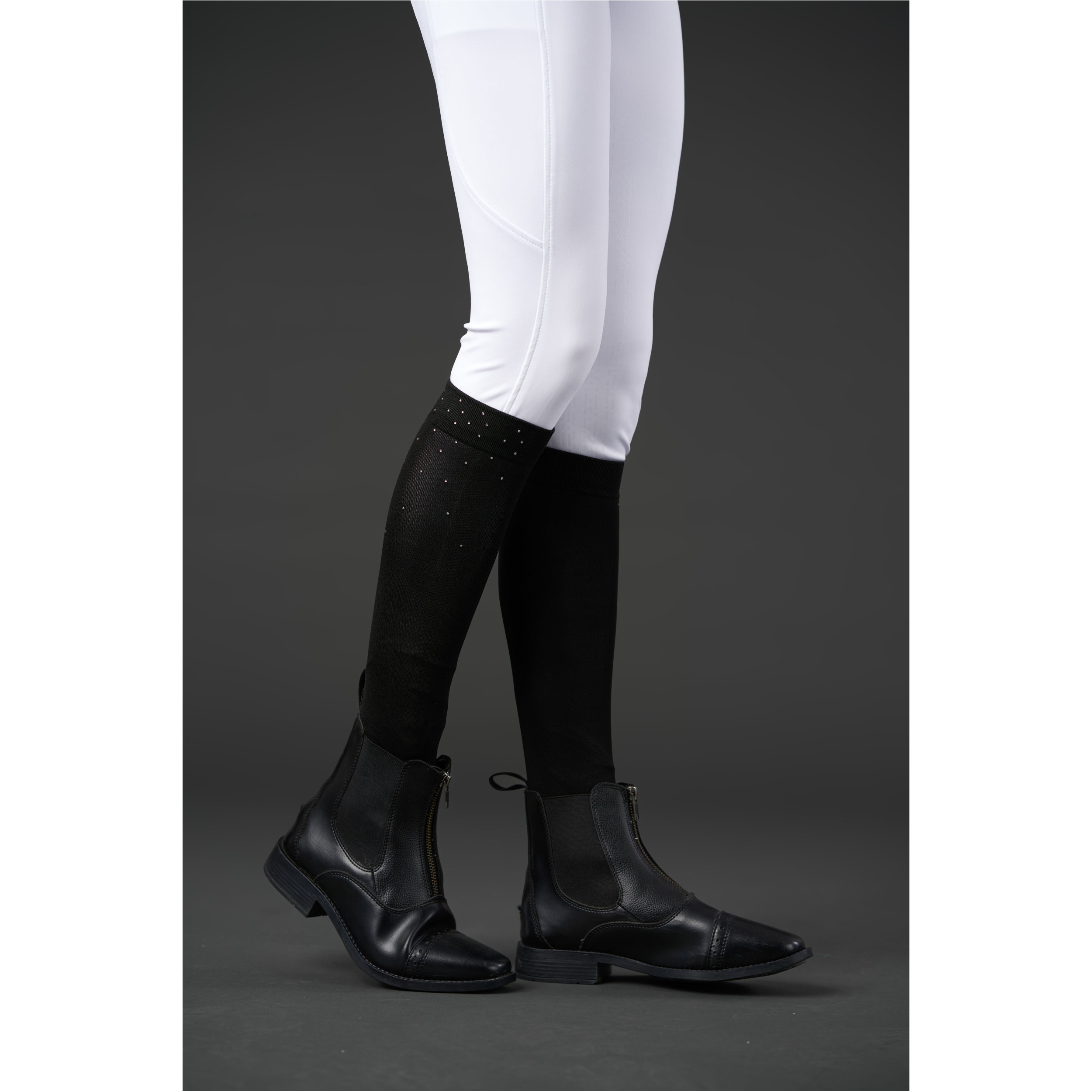 Reitsocken RHINESTONE schwarz Reitsocken RHINESTONE schwarz