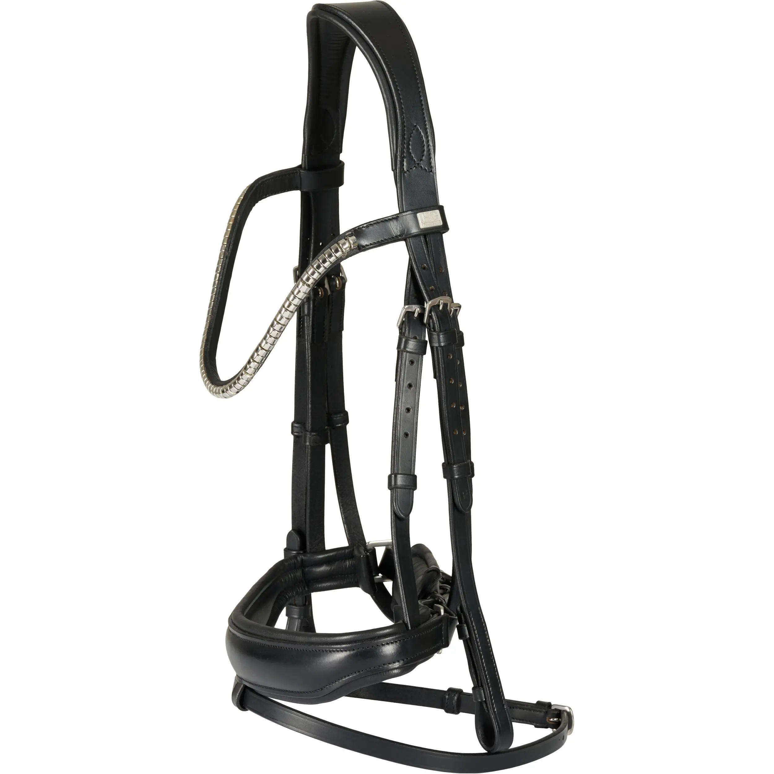 Trensenzaum schwedisch kombiniert CRYLL 26.1 schwarz