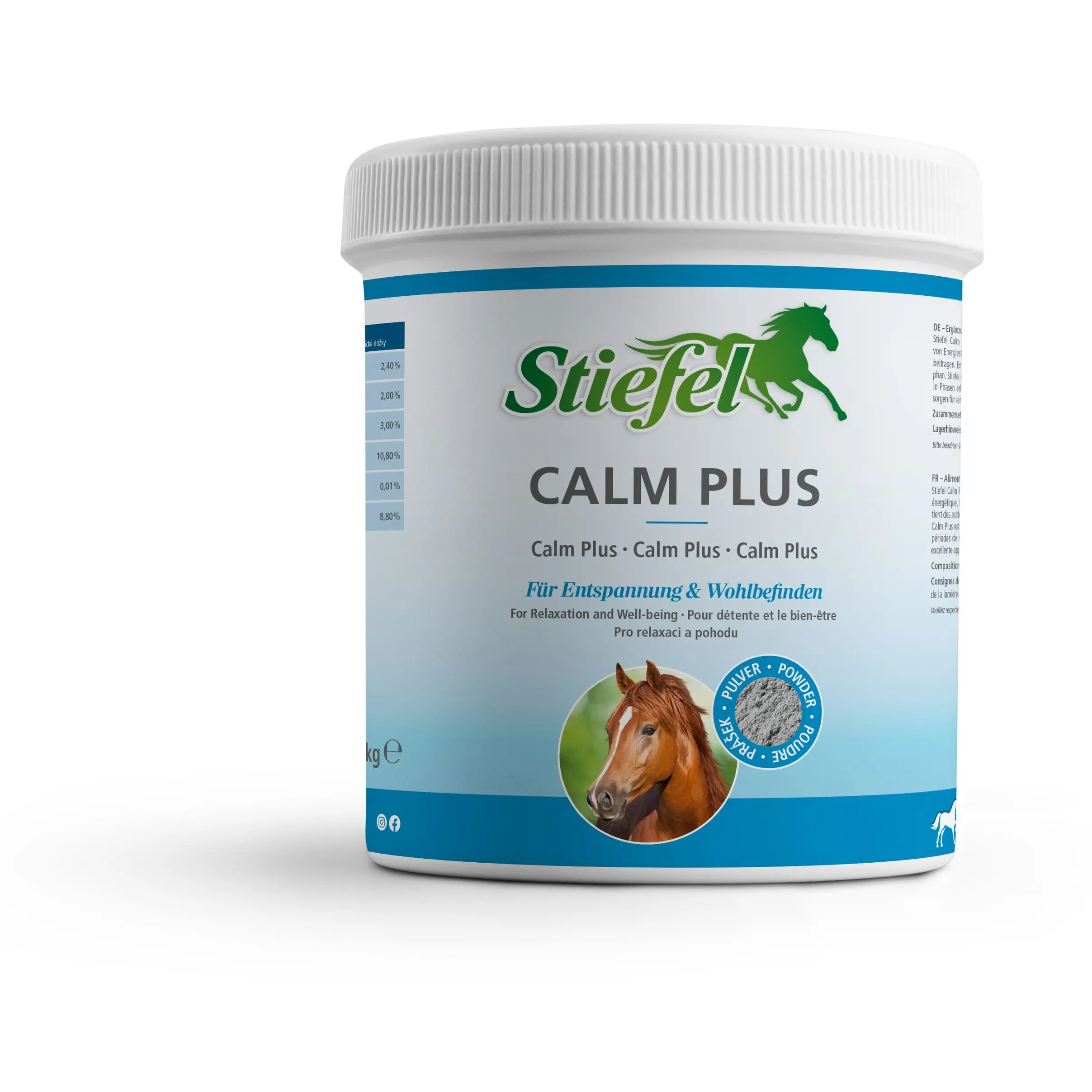 Calm Plus Pulver für Entspannung und Wohlbefinden 1000g