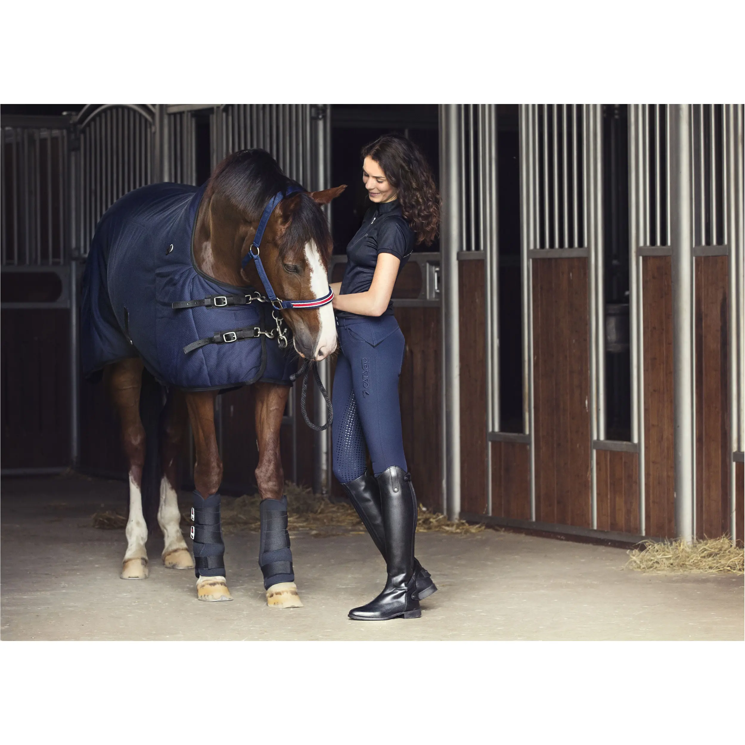 Funktionsdecke FIR-Tech navy