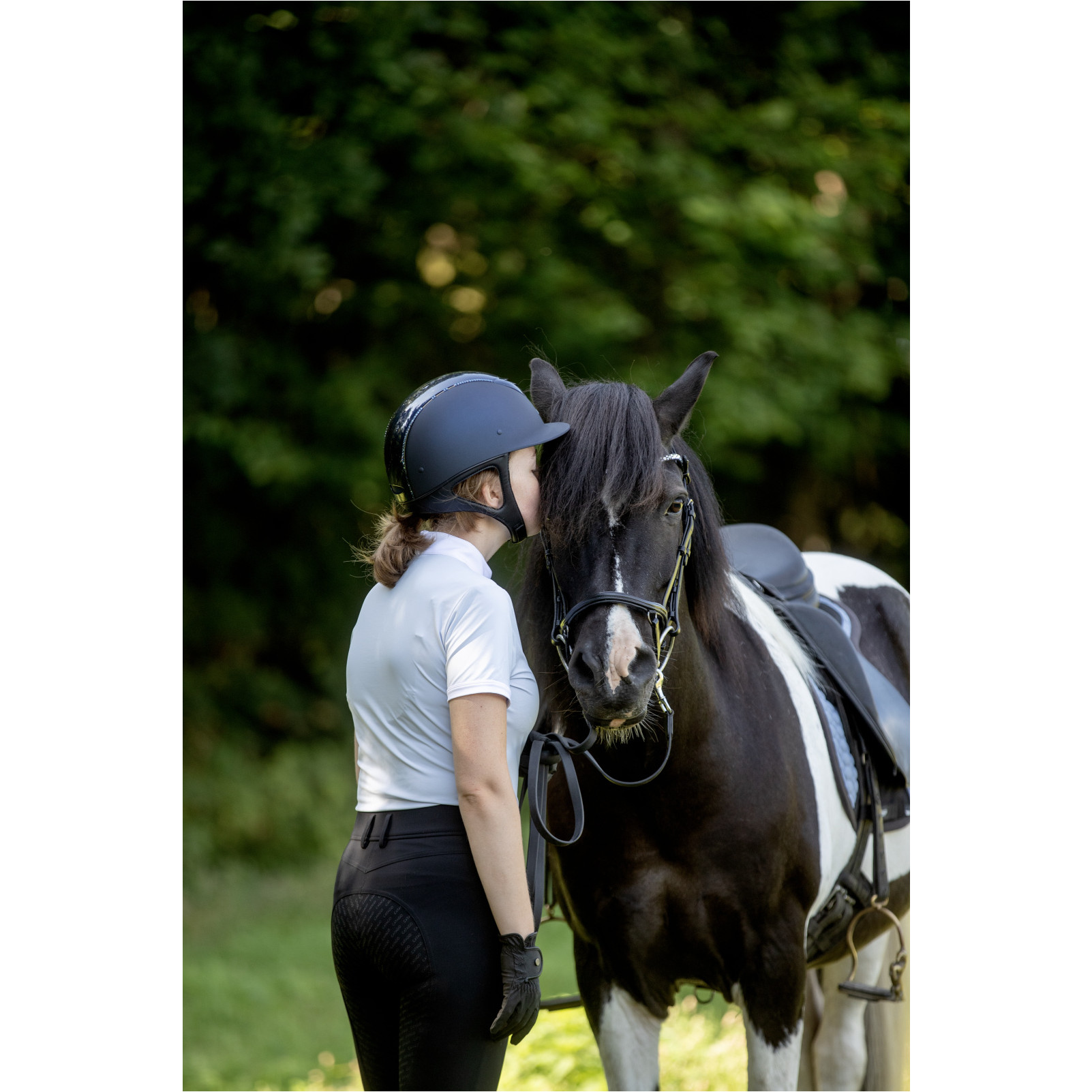 Damen Showshirt Kurzarm NICE xenon blue