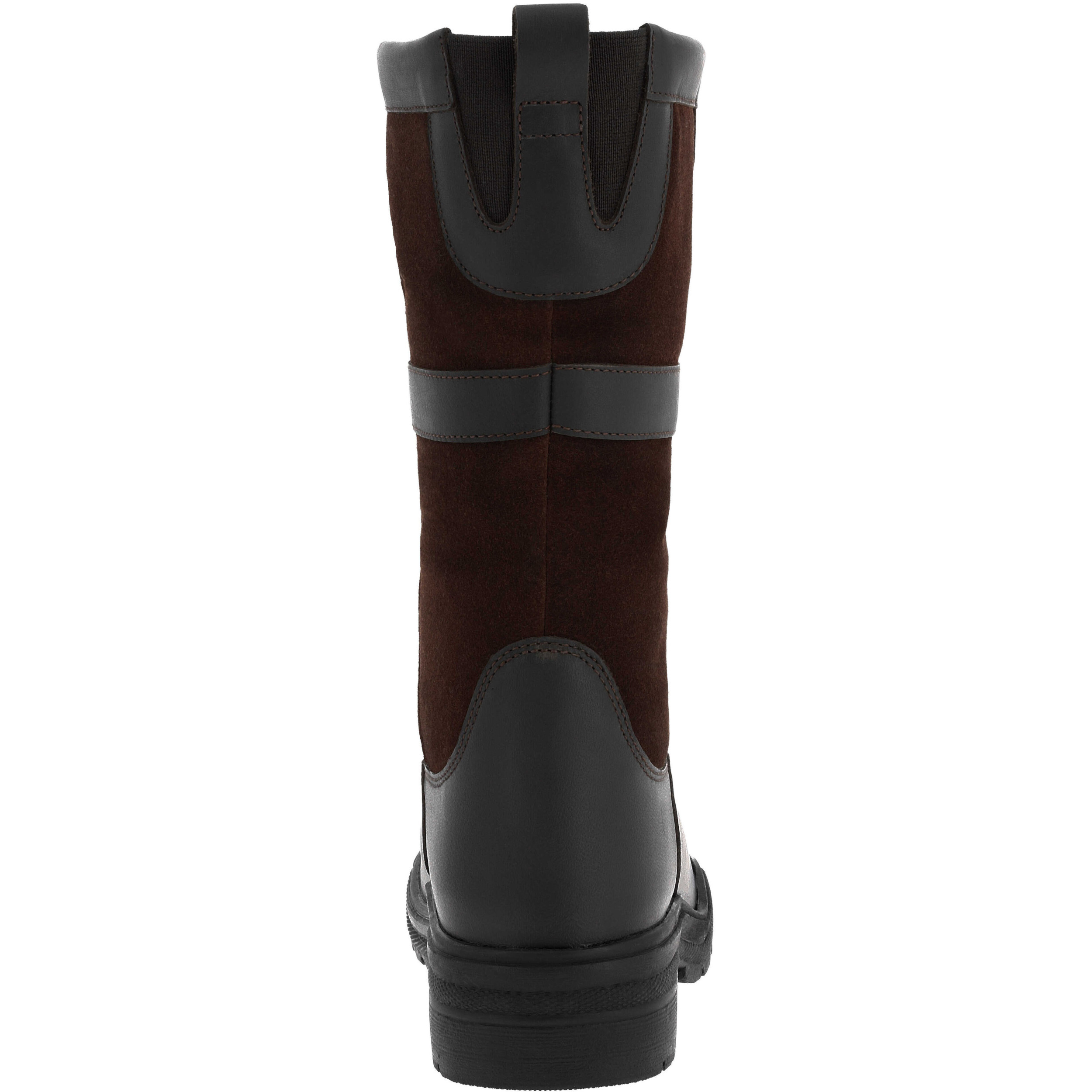 Damen Stiefeletten EK-COUNTRY Echtleder braun