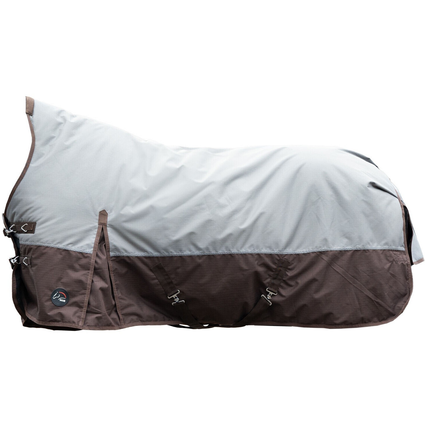 Weidedecke High Neck 100g Füllung 600D NORWICH beige/braun