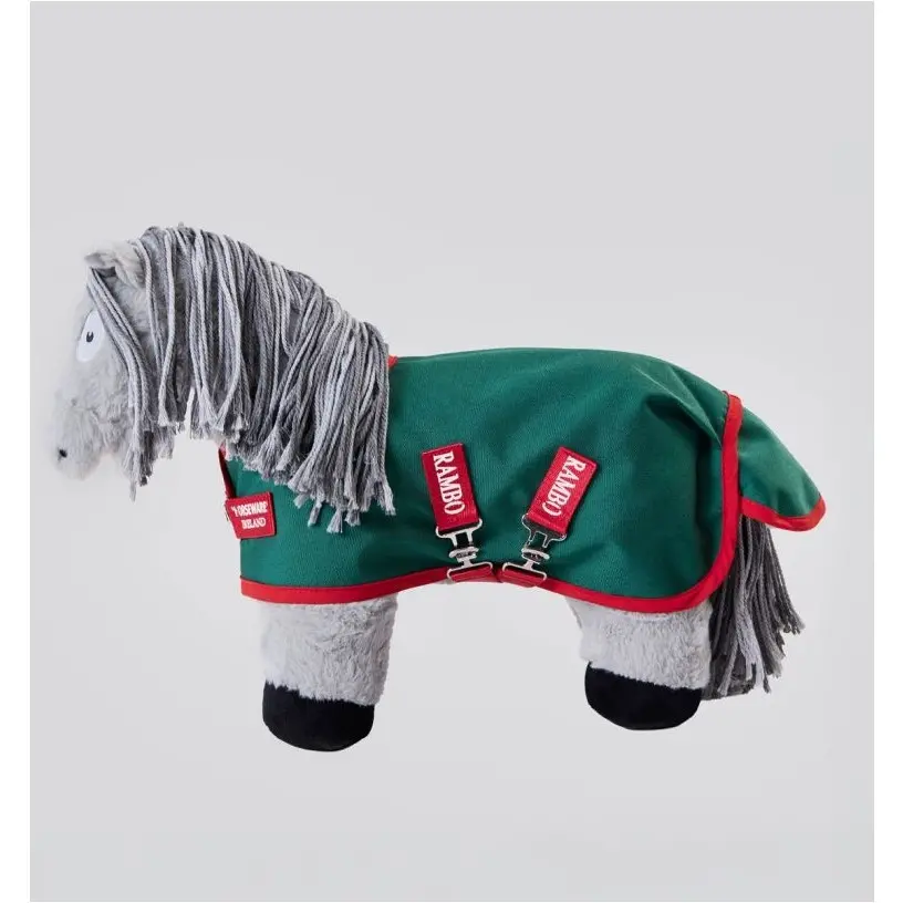 Spielzeugdecke Original Turnout Rug Rambo CRAFT PONIES grün/rot