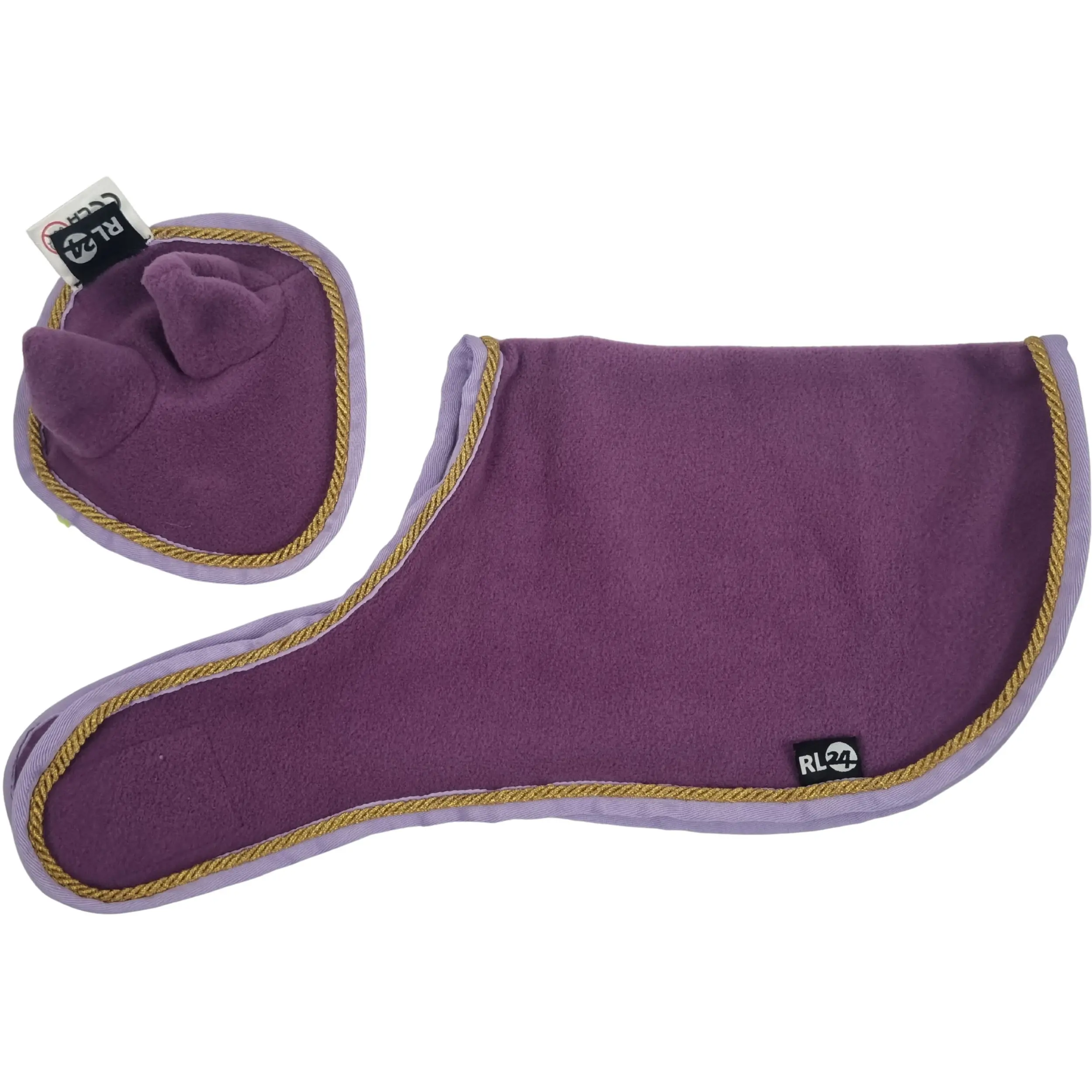 Fleecedecke und Fliegenhaube HOBBY HORSING lila