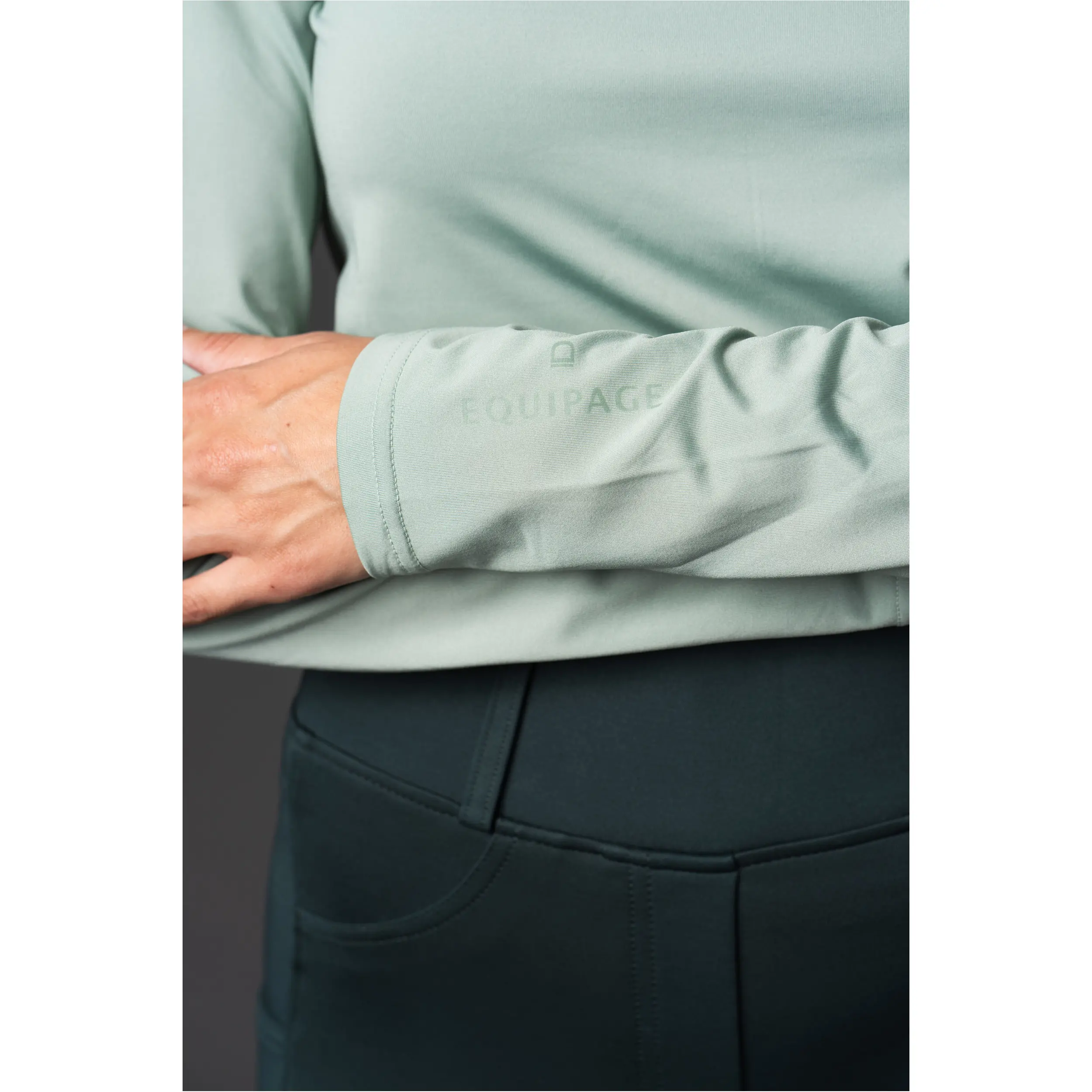 Damen Funktionsshirt KOLYMA granite green