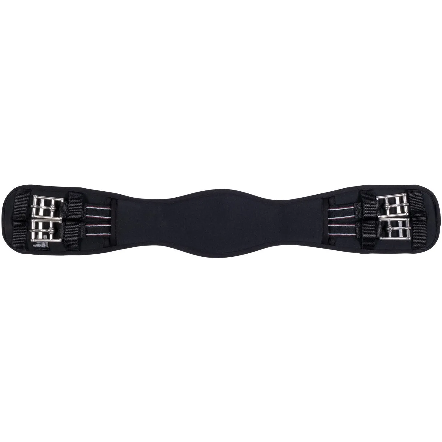 Dressurgurt ohne Elastik MEMORY FOAM schwarz