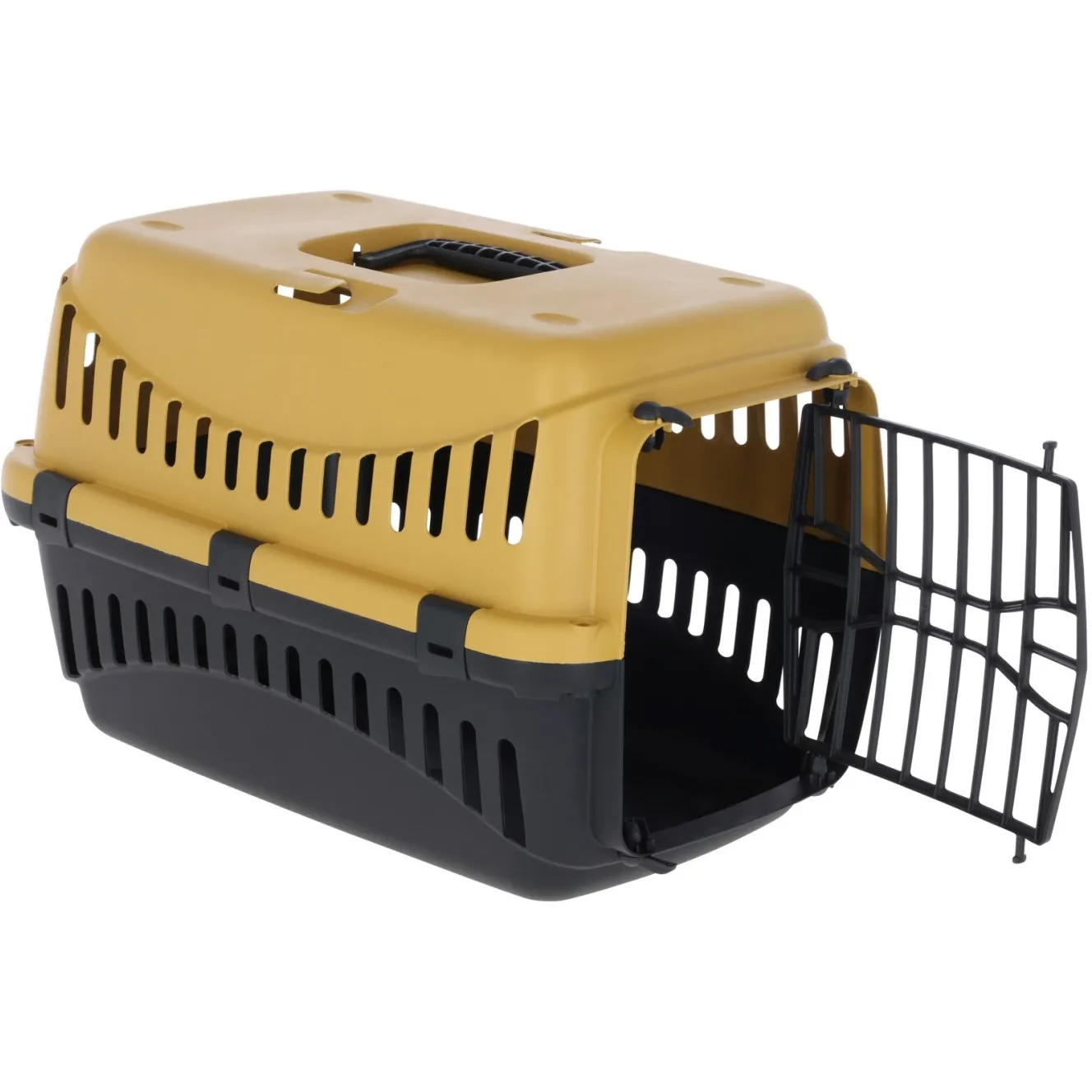 Transportbox EXPEDION honey/schwarz 45x30x30cm 