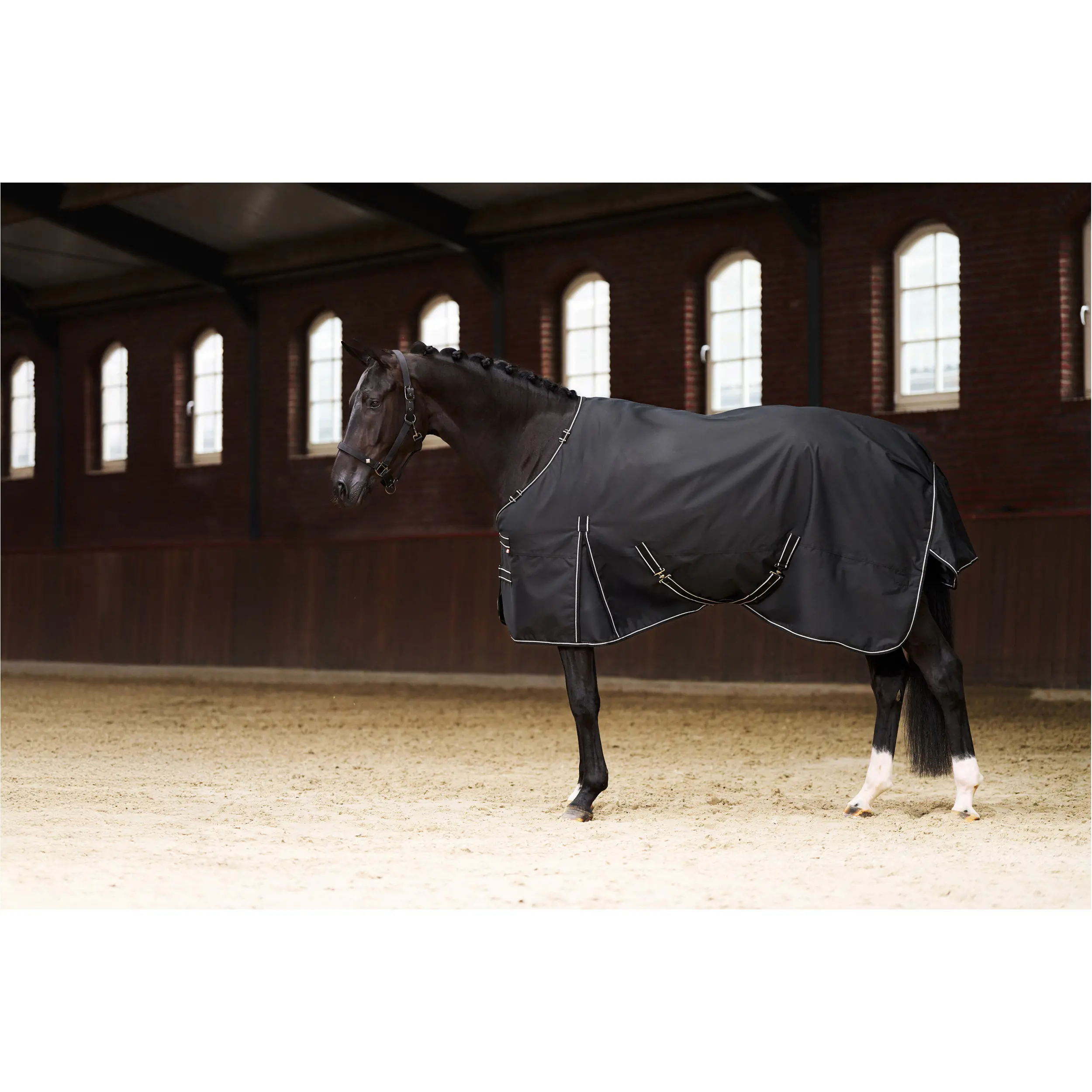 Outdoordecke mit Halsteil (abnehmbar) 600D IRHBasic schwarz
