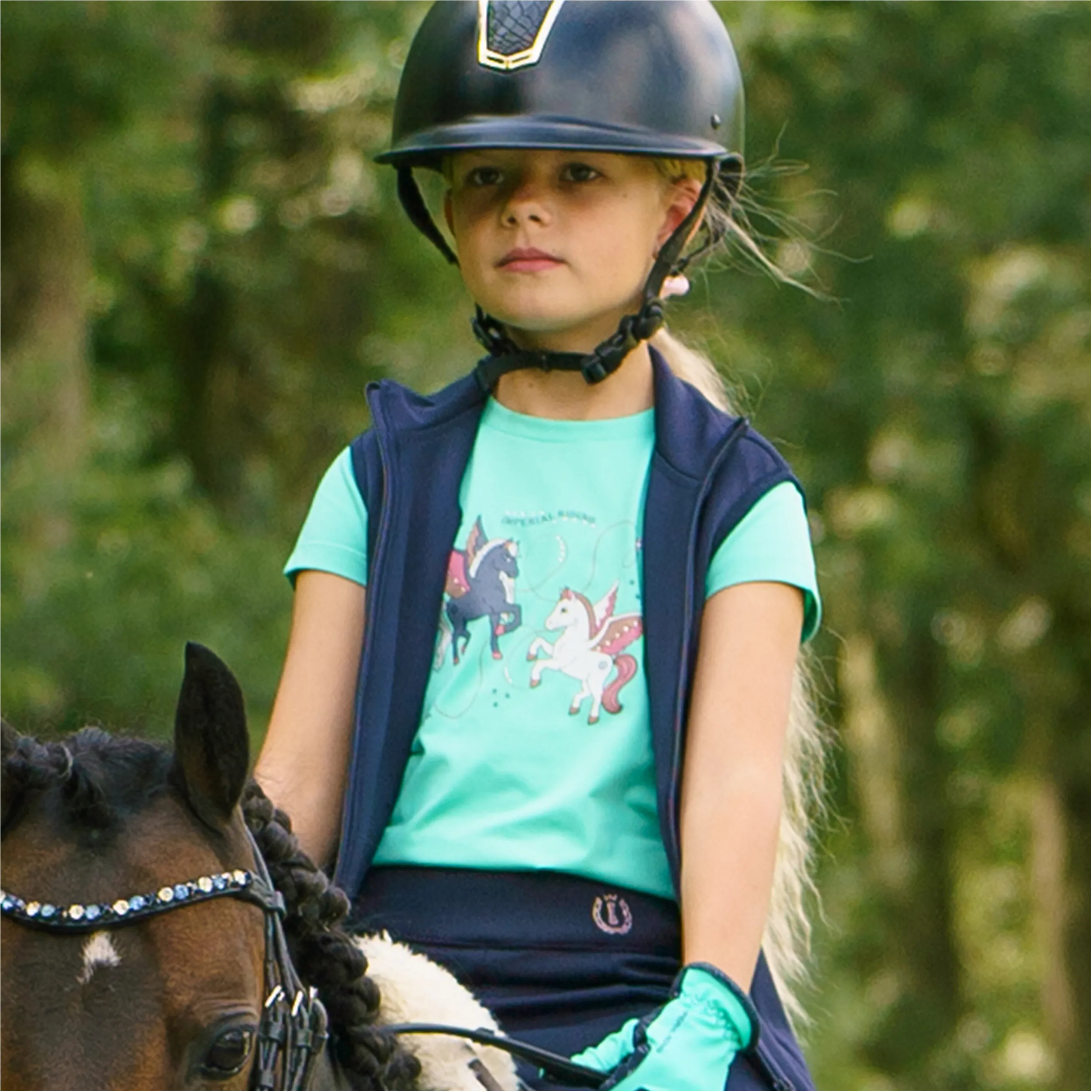 Kinder Weste IRHIzzy Sun navy