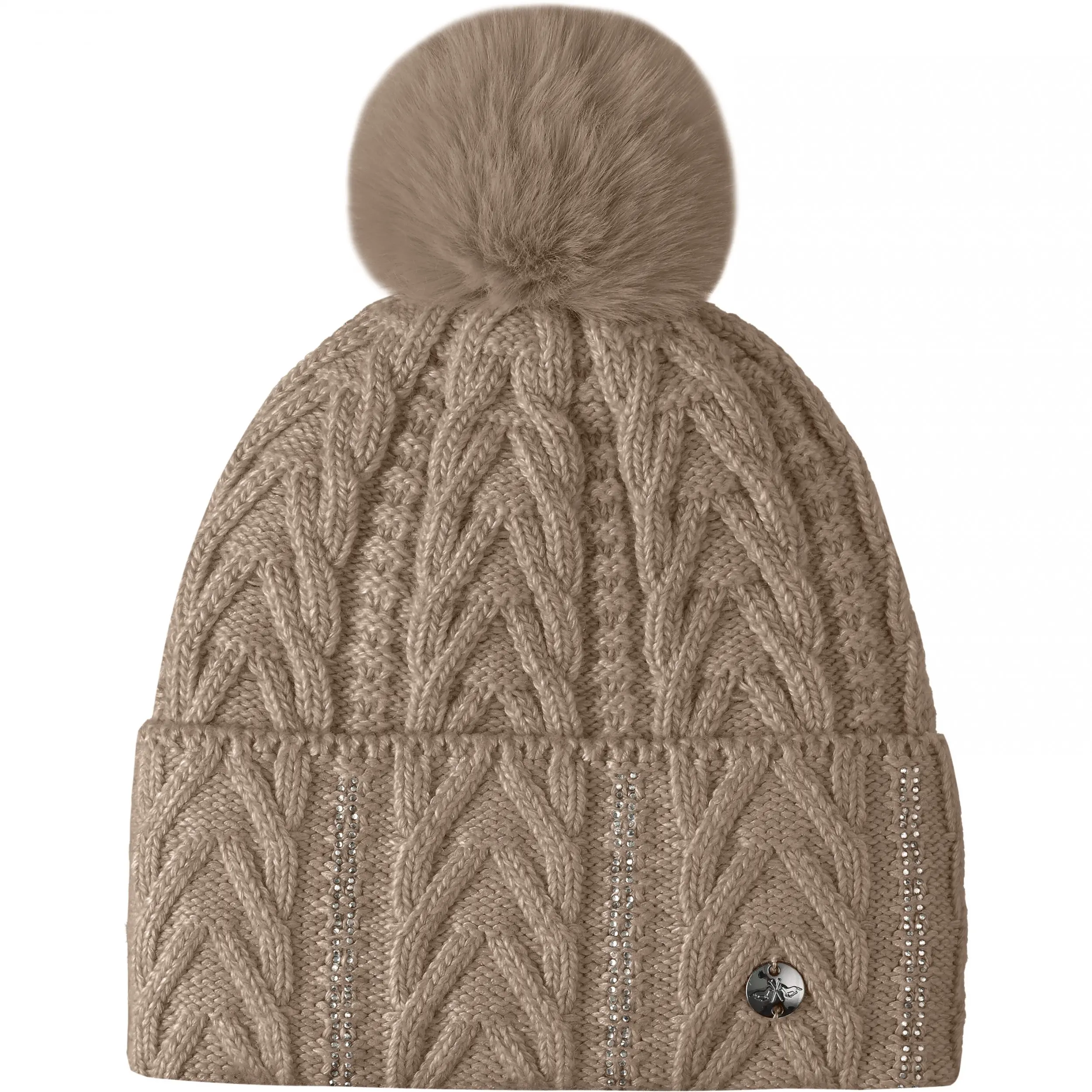Damen Beanie HVPMadalyn pebble