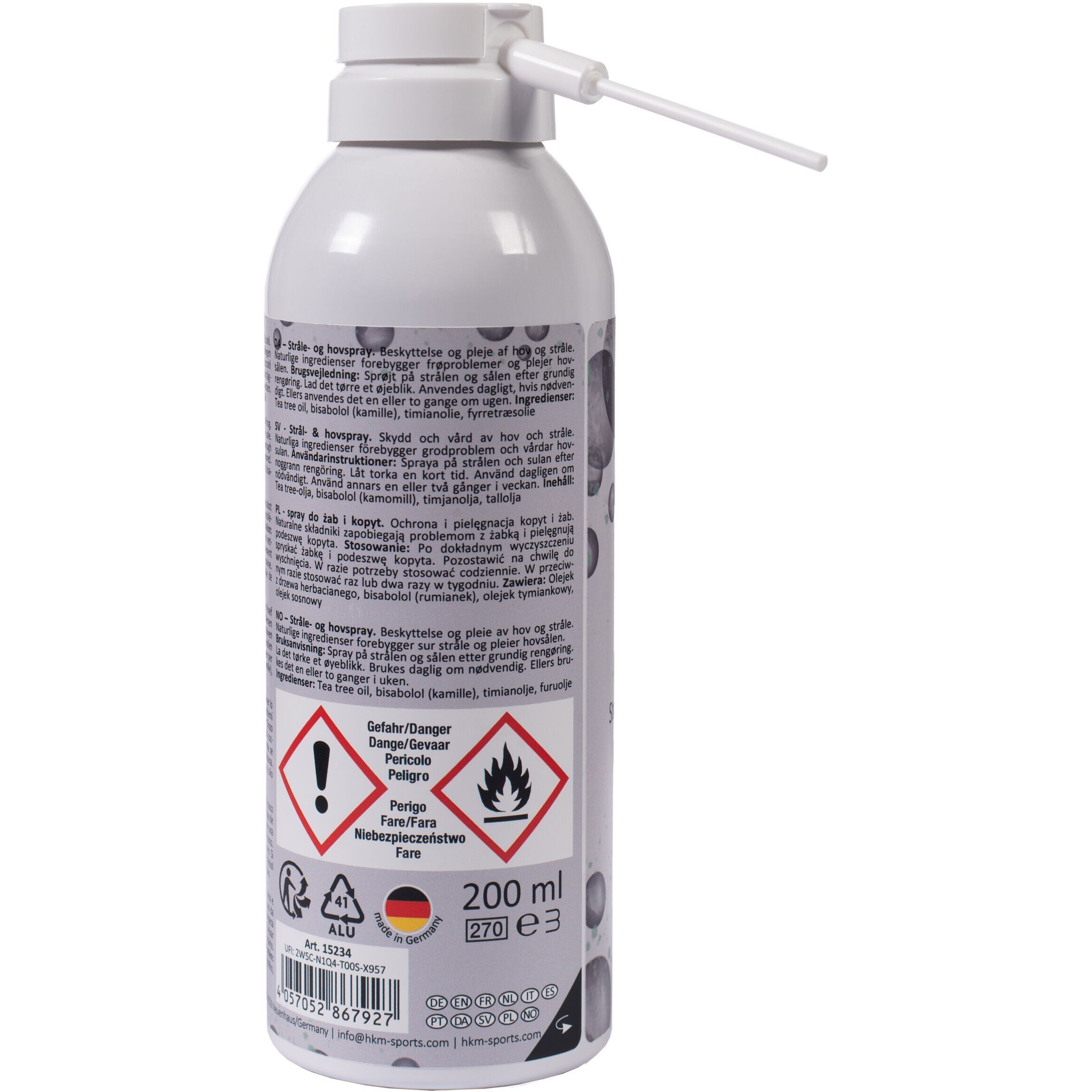 Strahl- und Hufspray weiß 200ml