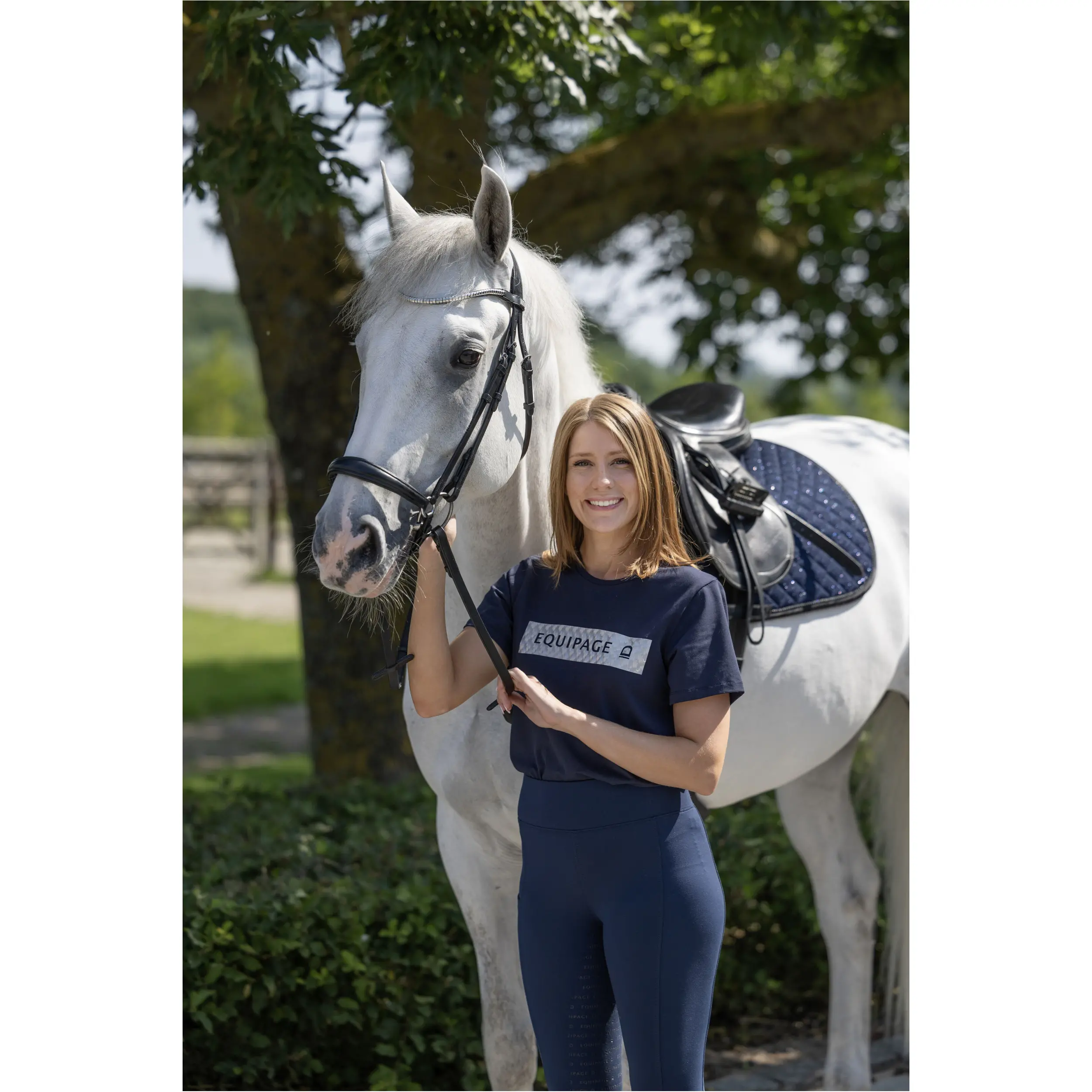 Damen T-Shirt VERA navy