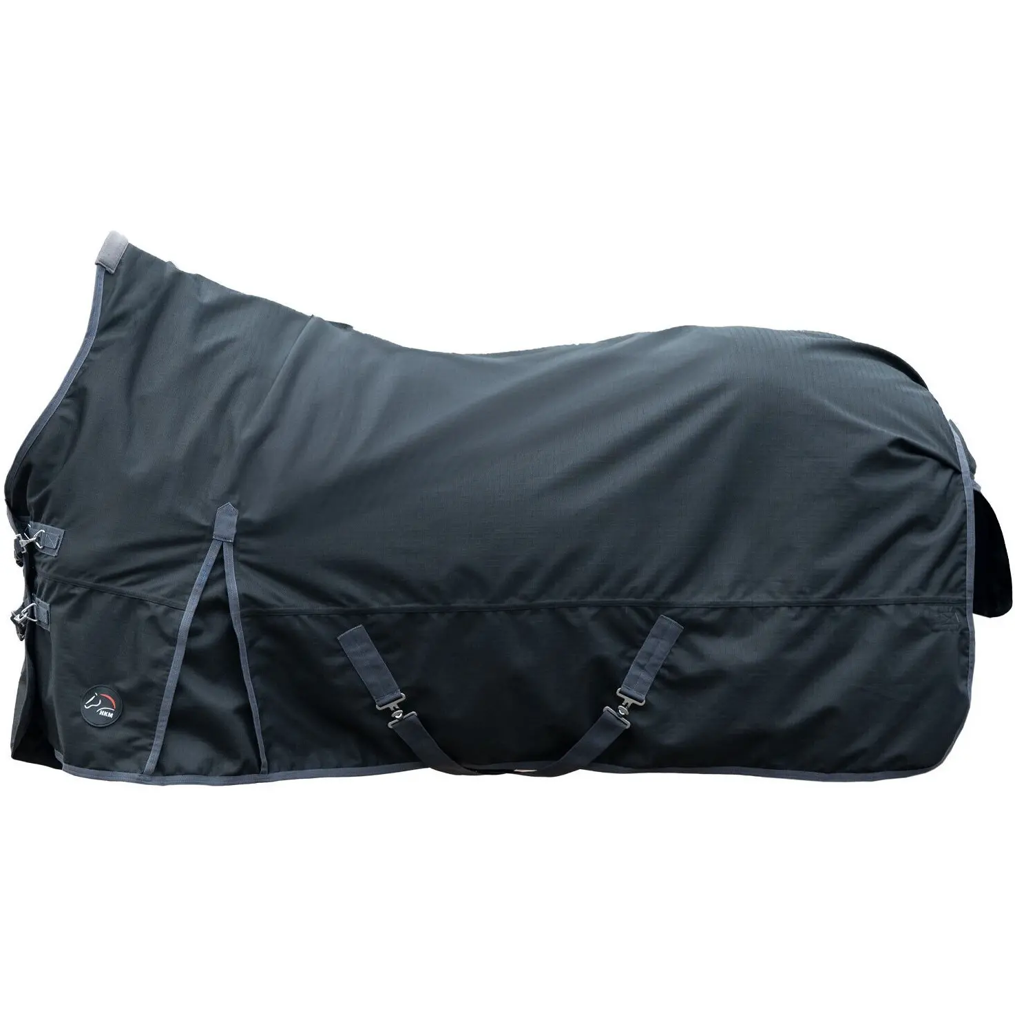 Weidedecke High Neck 300g Füllung 1200D GLASGOW schwarz