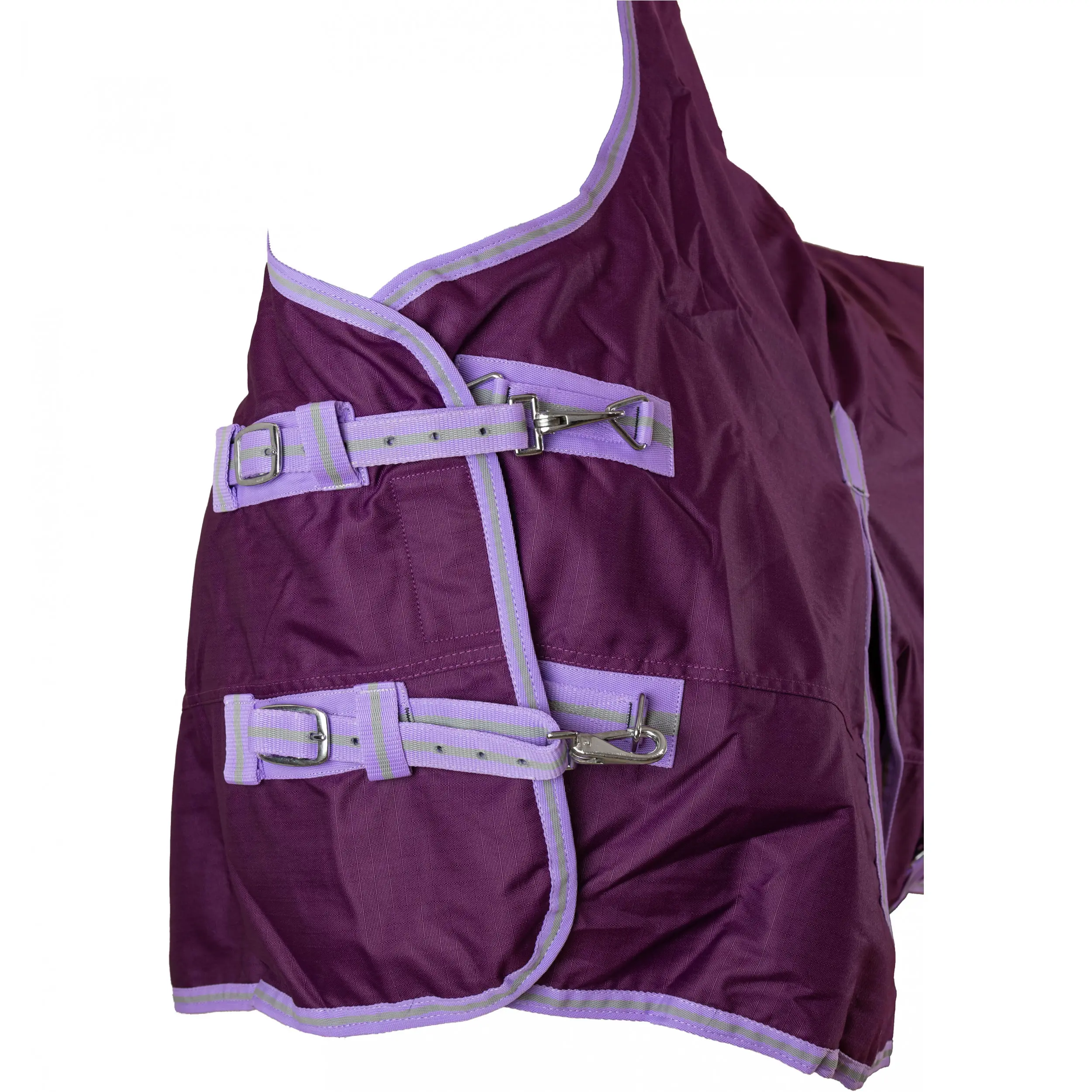 Winterdecke High Neck 300g Füllung 600D BASICLINE lila