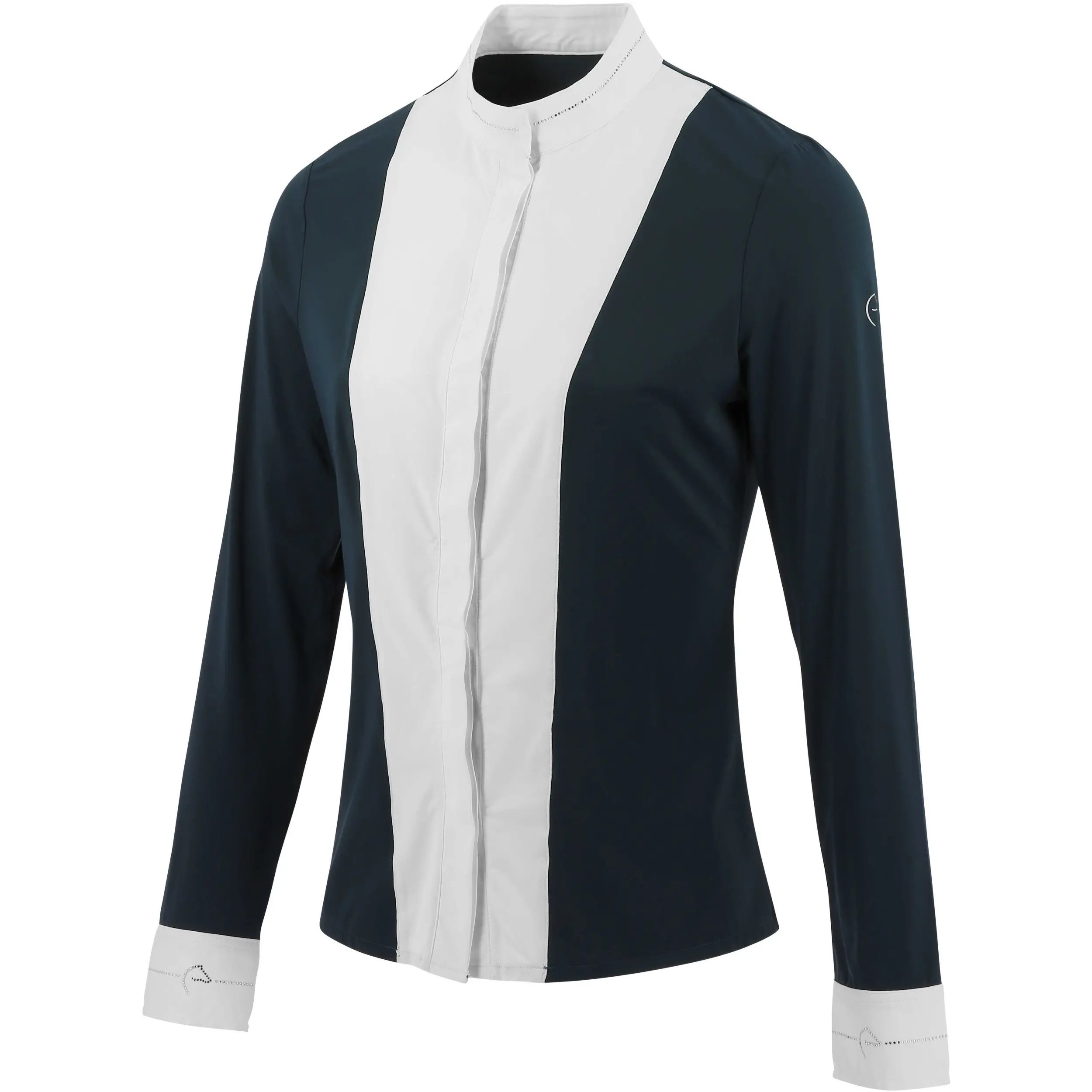 Damen Turnierbluse JULIA navy