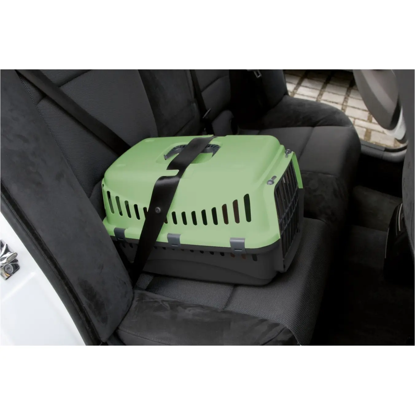 Transportbox EXPEDION grün/dunkelgrau 45x30x30cm 