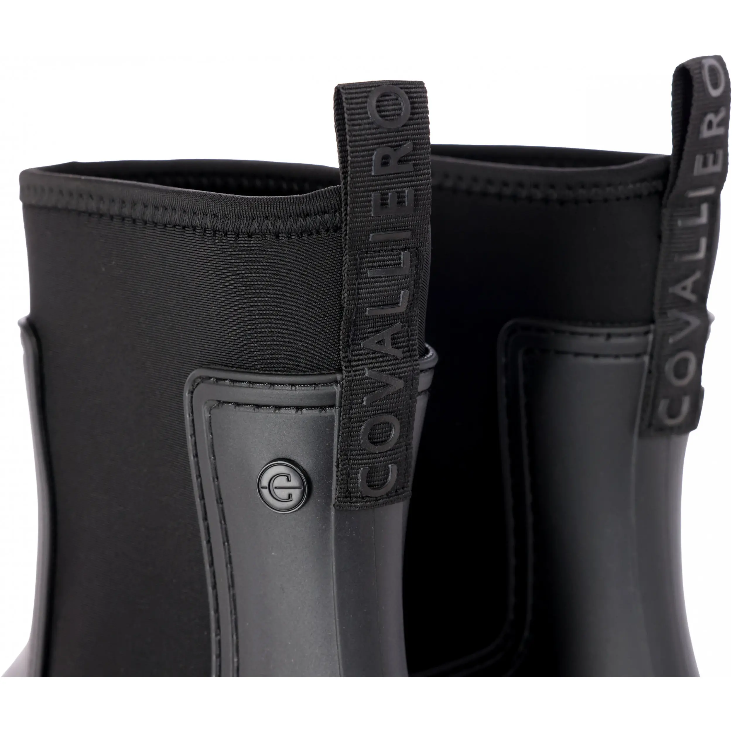 Damen Gummistiefeletten H/W 2025 schwarz