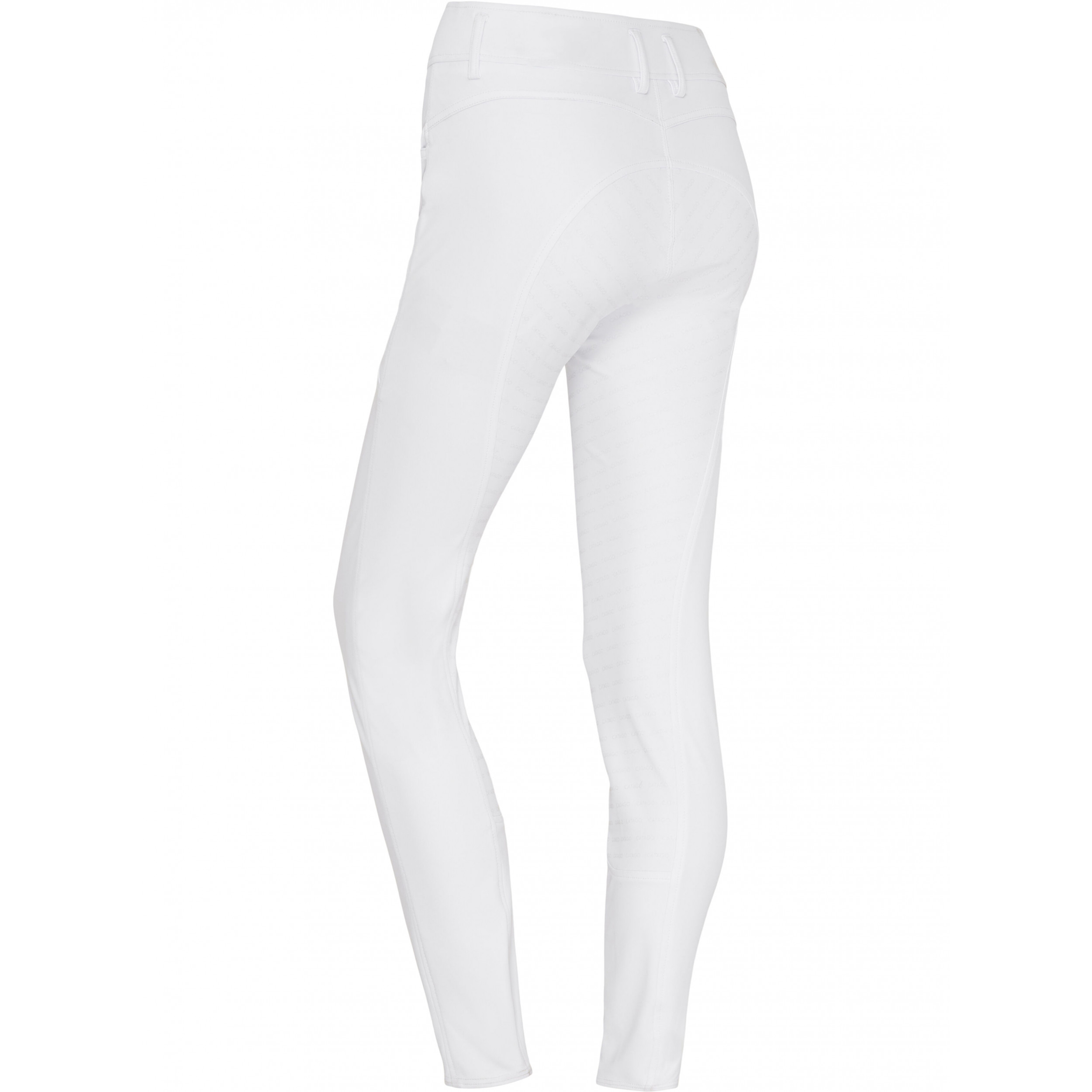 Damen Reithose Silikon Vollbesatz RIHANNA weiß