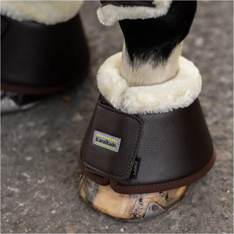 Hufglocken (2er Set) braun/beige