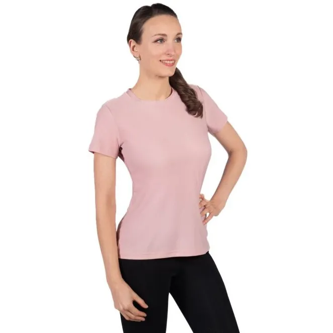 Damen T-Shirt SPORTY MESH altrosa