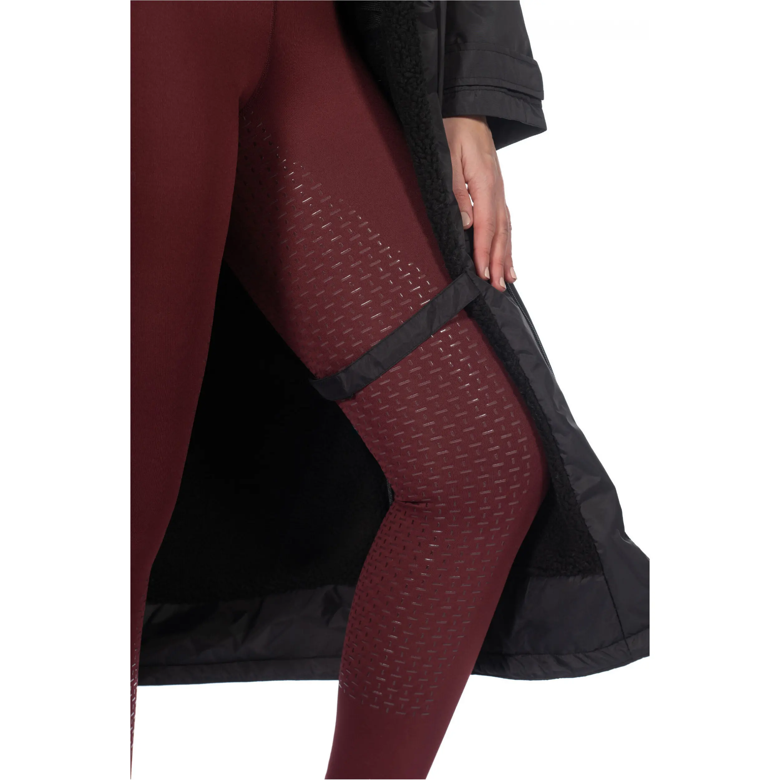 Damen Reitjacke extra lang JULIE schwarz