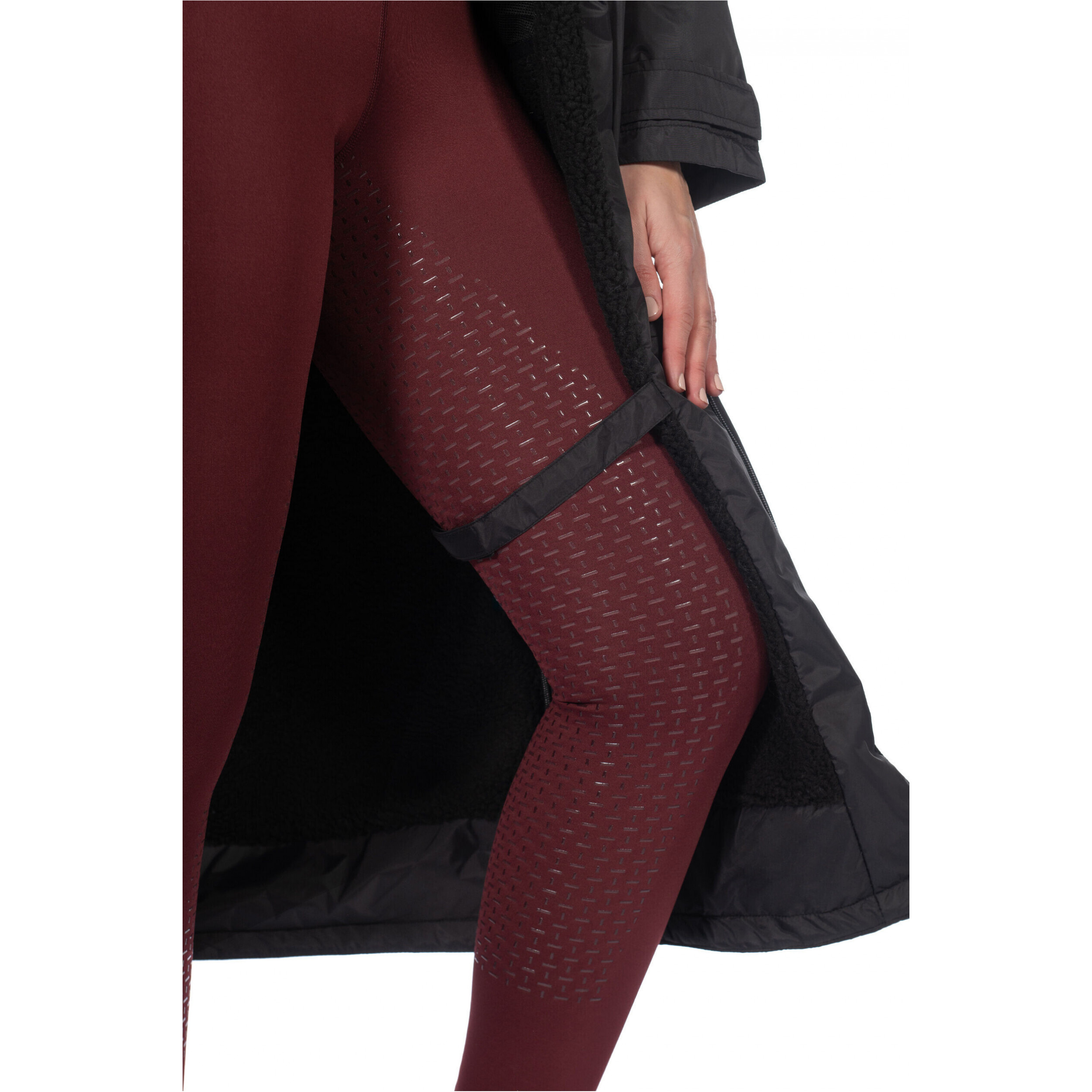 Damen Reitjacke extra lang JULIE schwarz