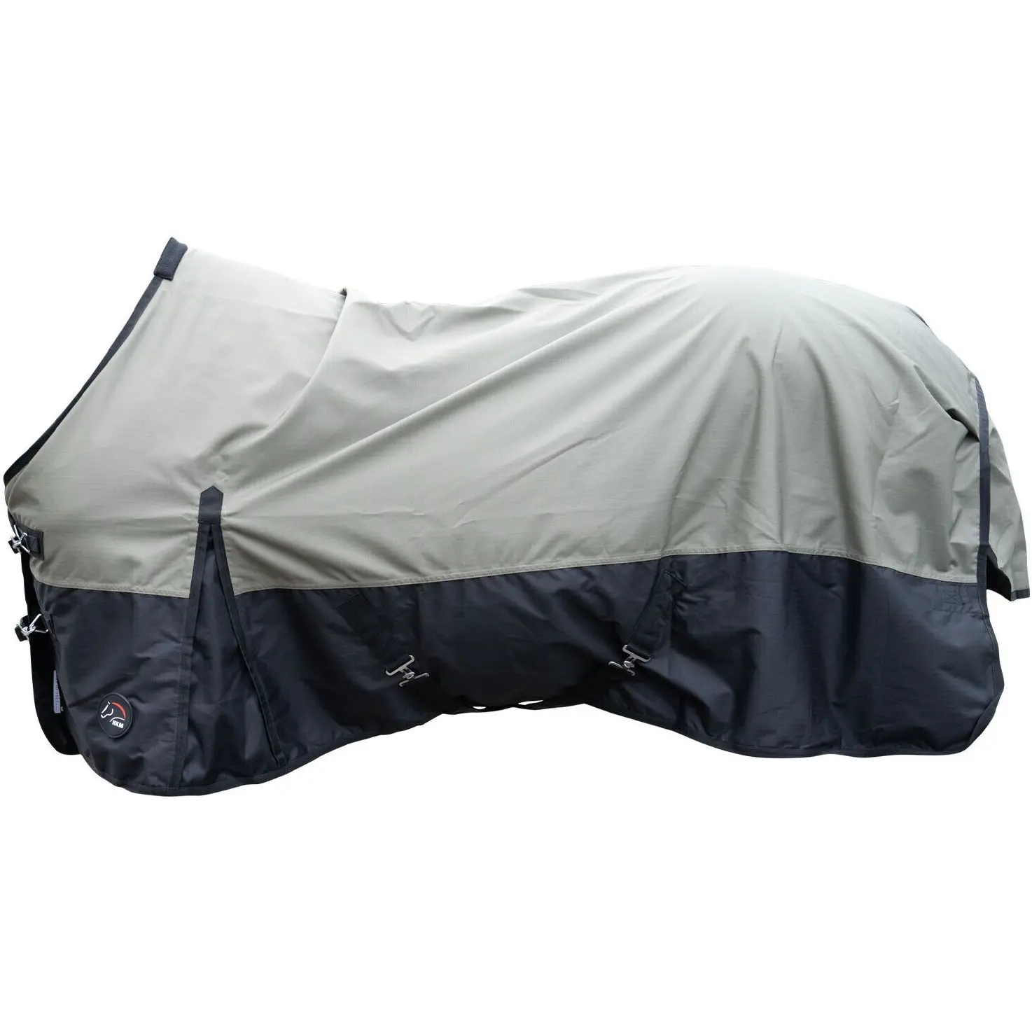 Weidedecke 600D mit glattem Futter CHESTER olivgrün/schwarz