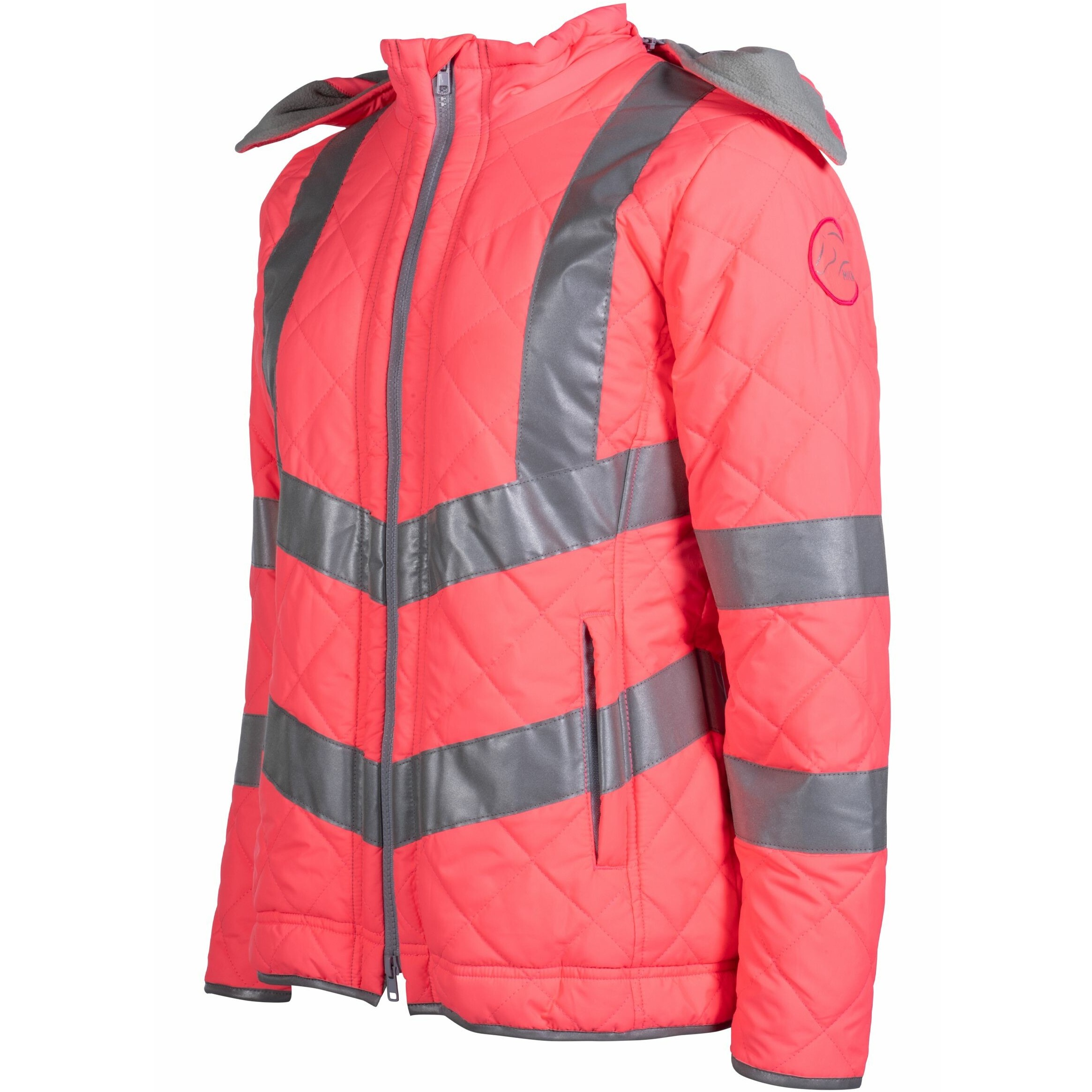 Damen Jacke REFLECTIVE neon pink