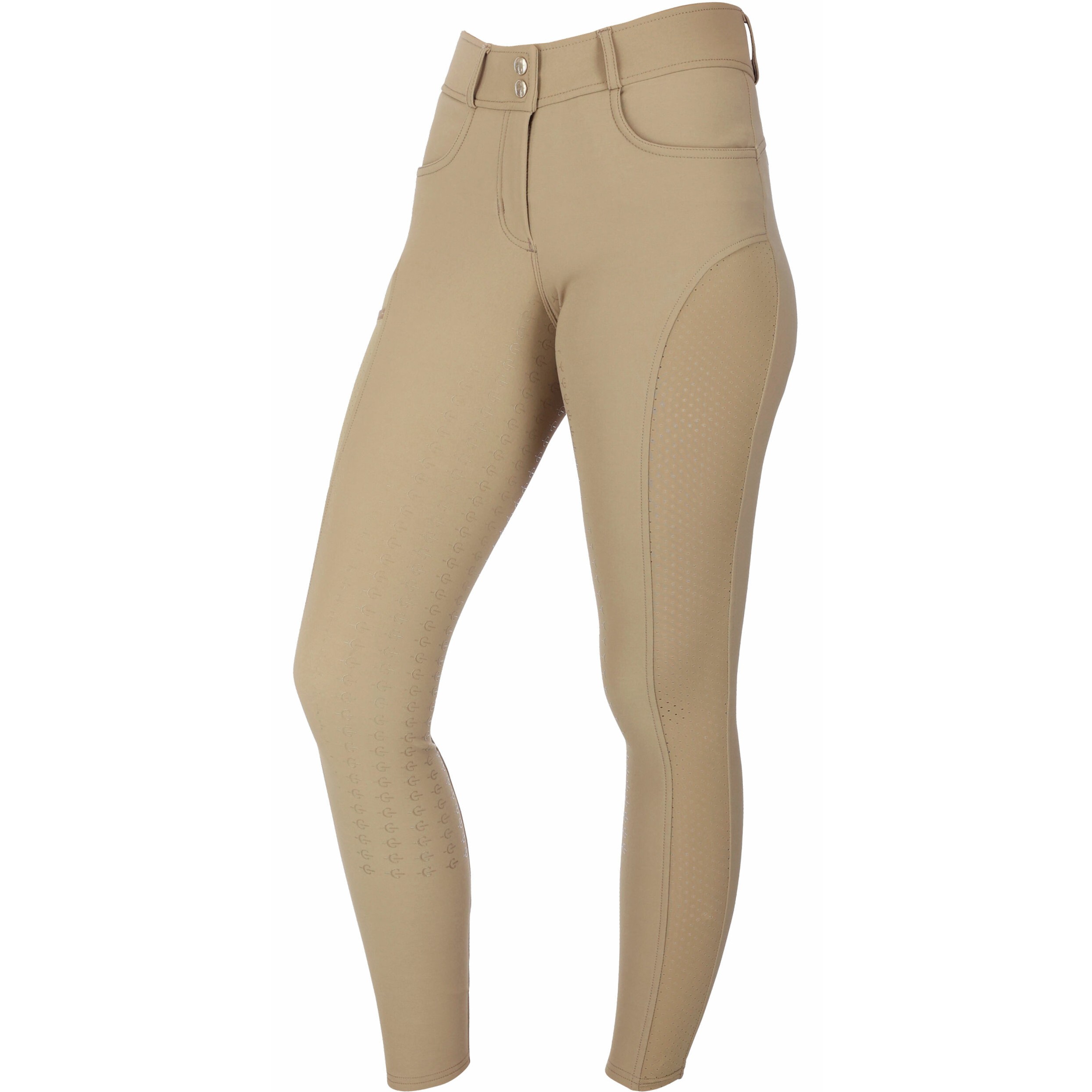 Damen Reithose Silikon Vollbesatz DETROIT 2023 clay