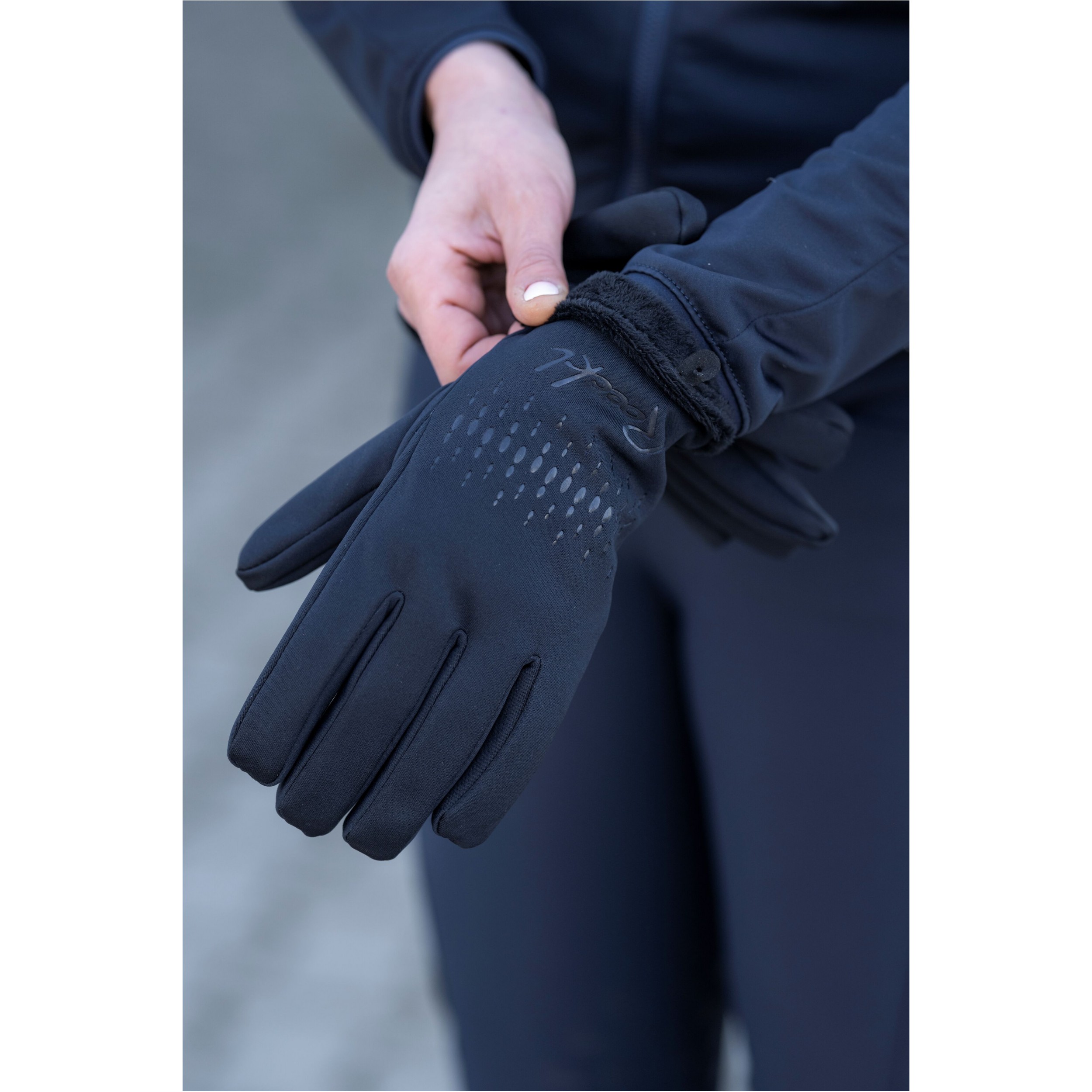 Winter Damen Outdoorhandschuhe JESSIE 2 schwarz