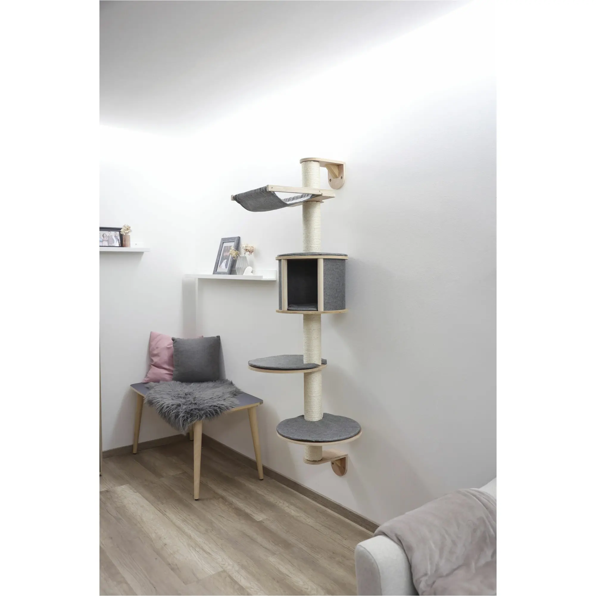 Wandkratzbaum DOLOMIT Tofana grau