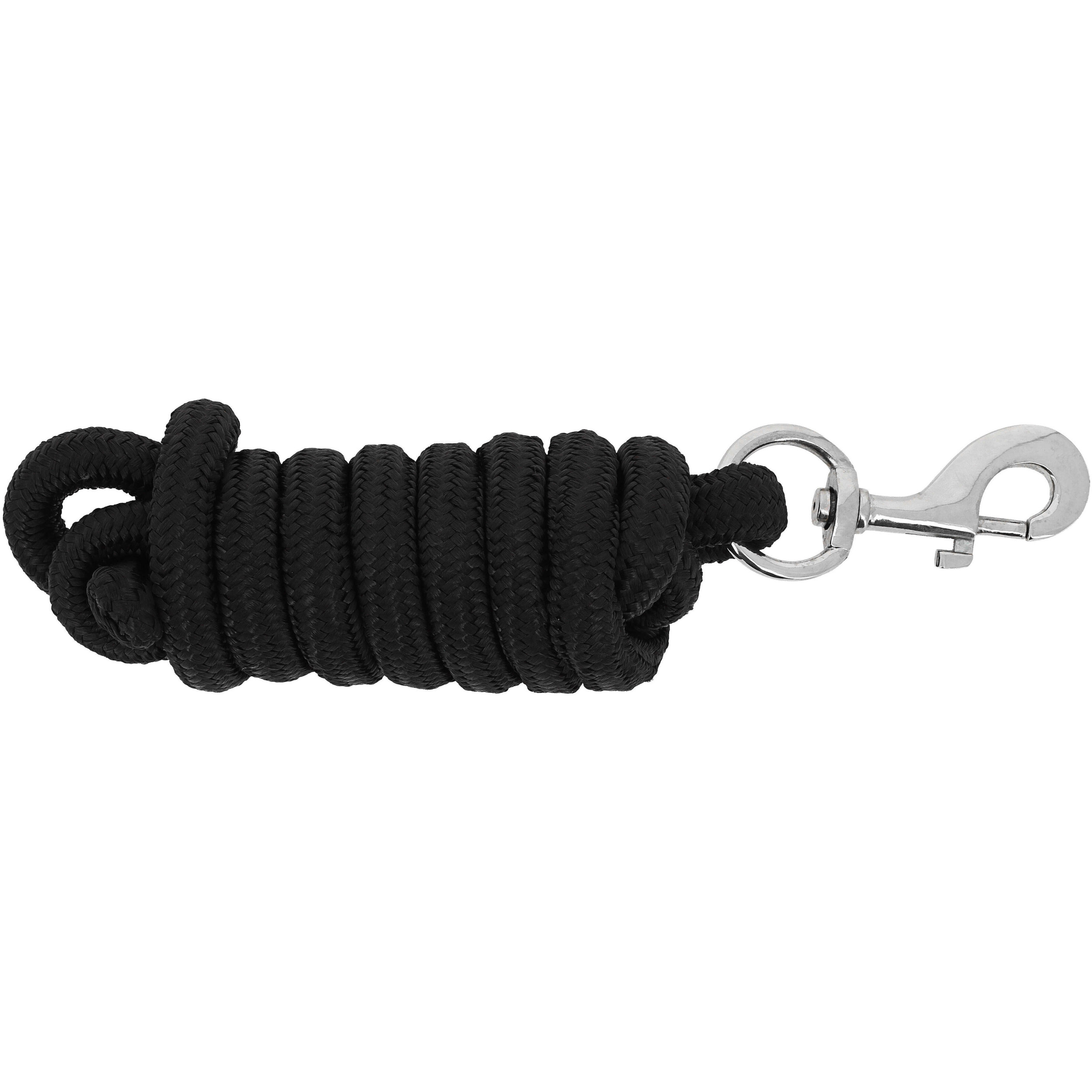 Andindestrick mit Karabinerhaken OPAL schwarz 200cm