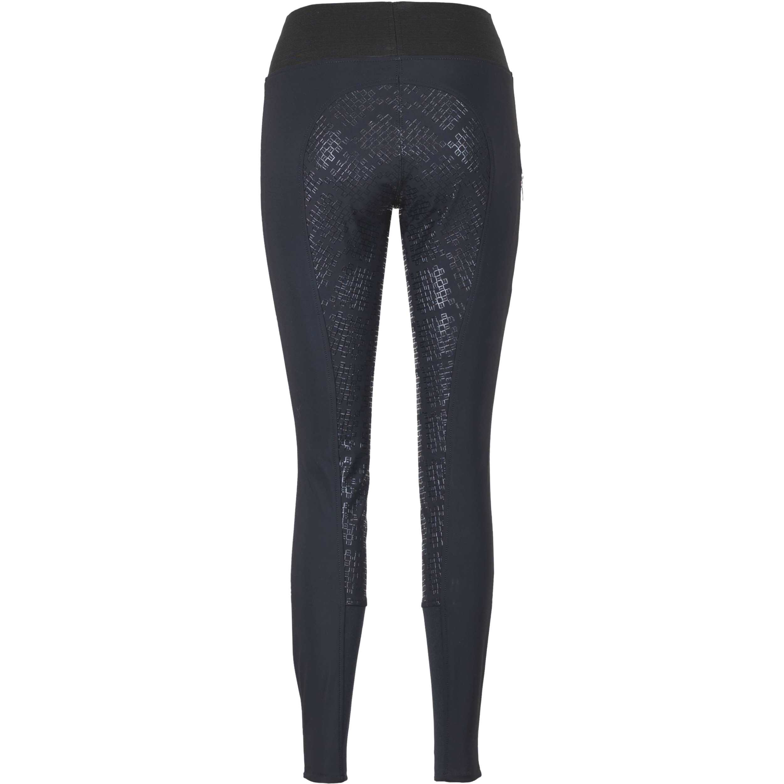 Winter Damen Reitleggings Silikon Vollbesatz EMMA schwarz