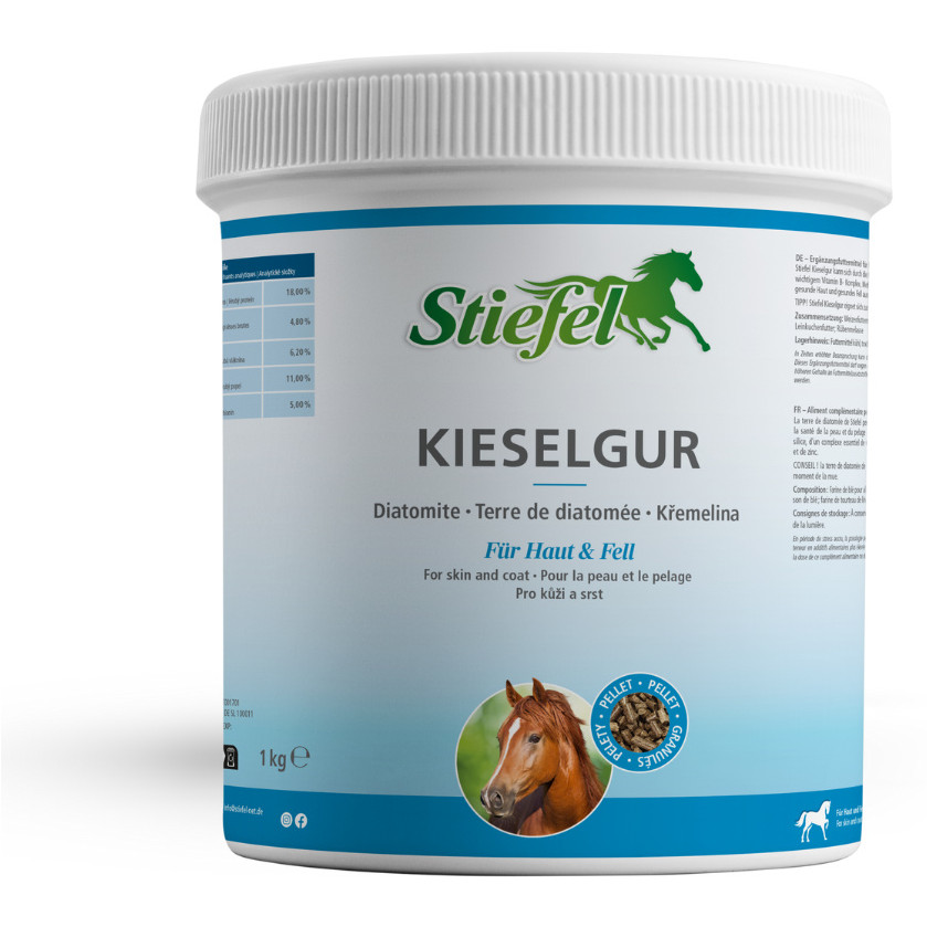 Kieselgur Pellet für Haut und Fell 1000g